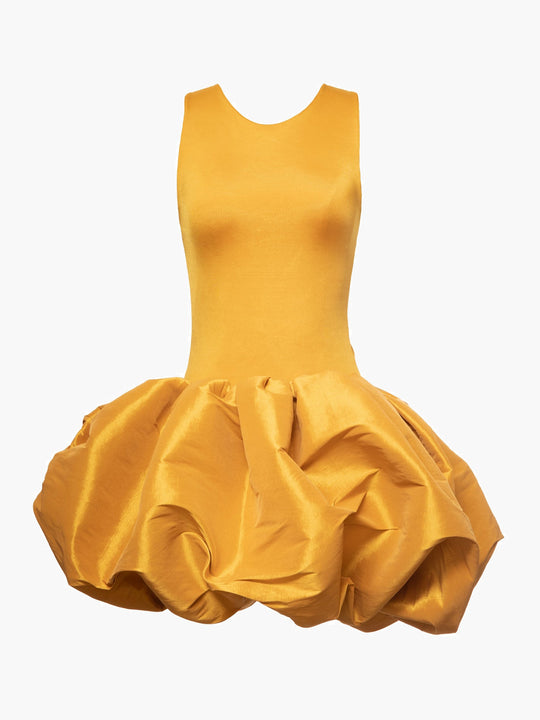 Cienaga Mini Dress | Yellow Gold