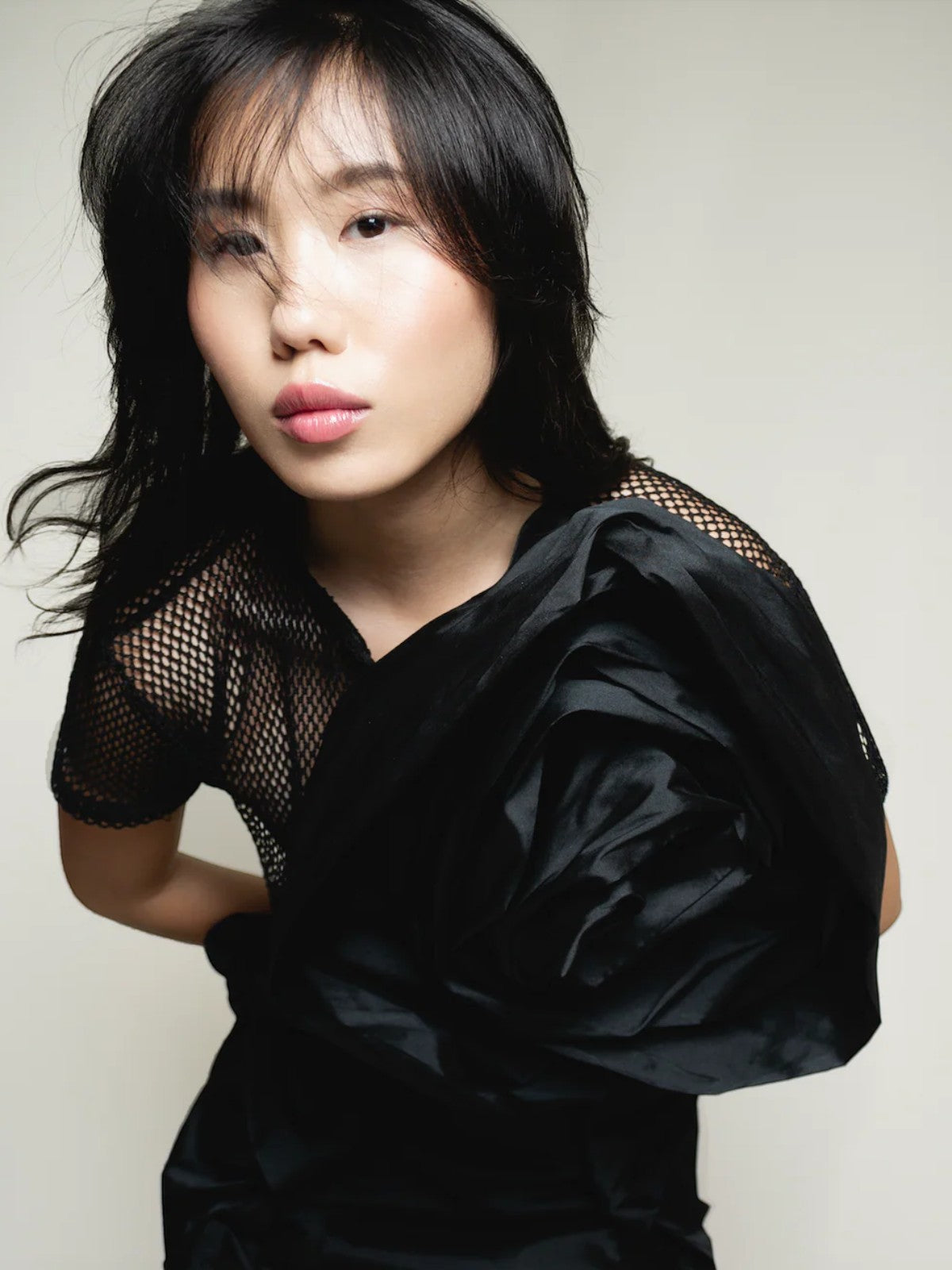 Rosa Mesh T-Shirt | Black Rosa Mesh T-Shirt | Black