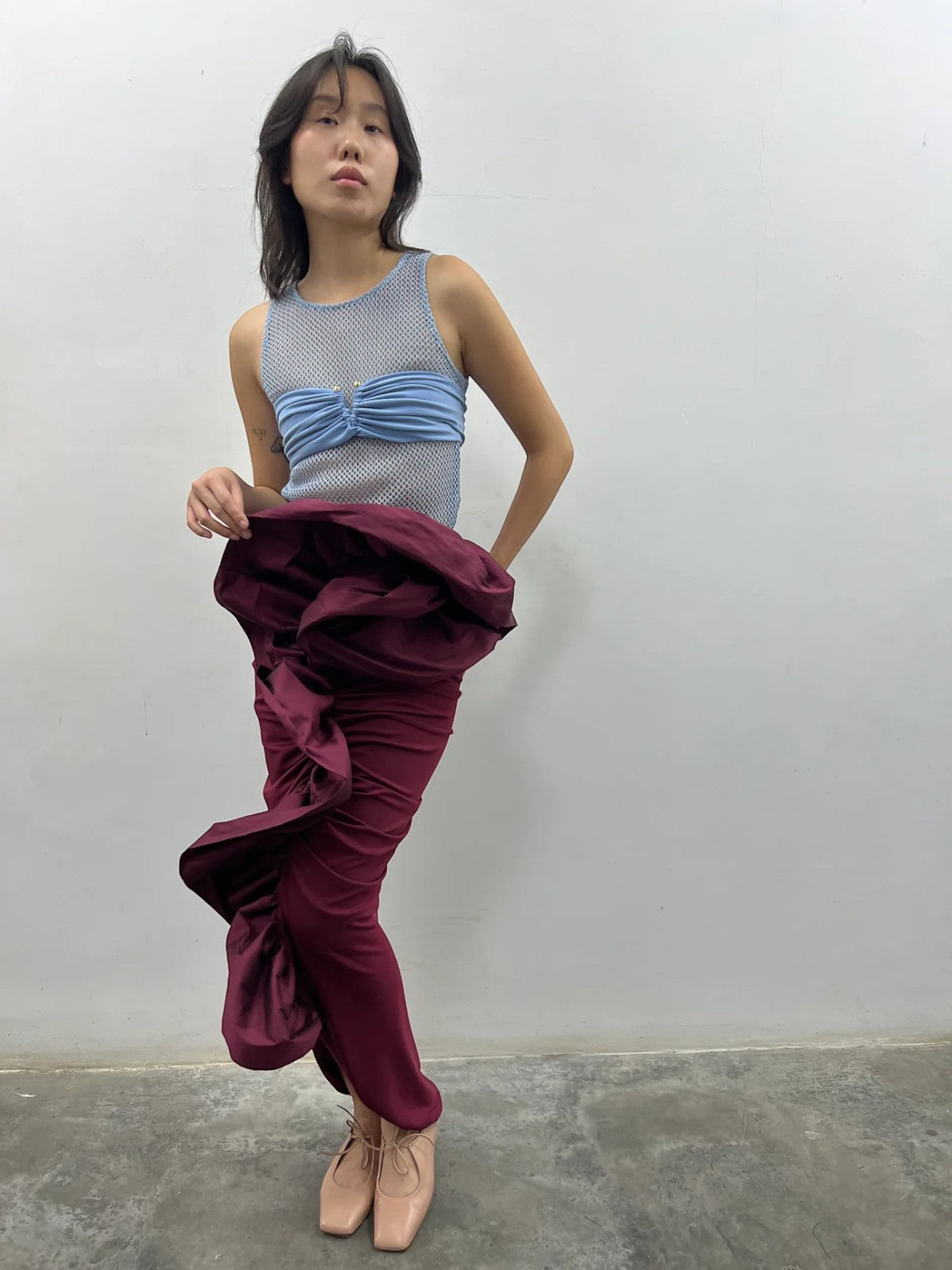 Uricao Mesh Tank Top | Blue