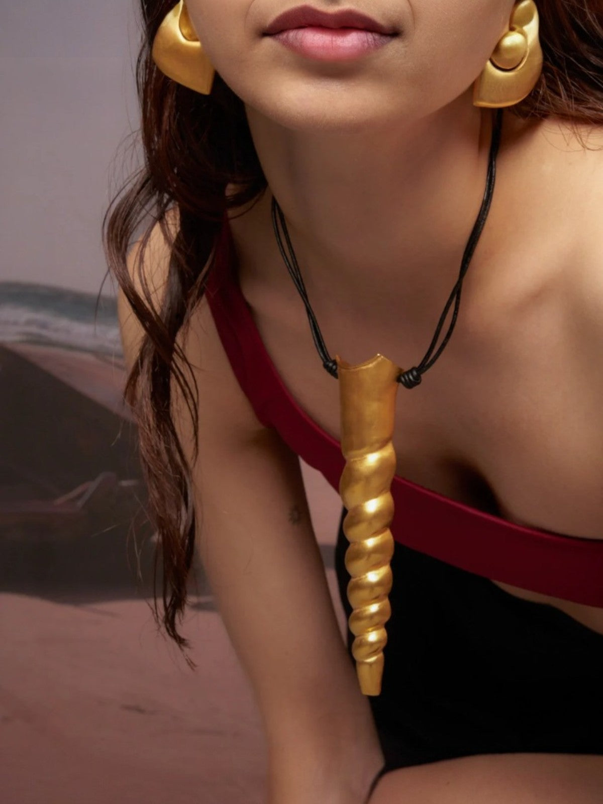 Tumi Leather Necklace Tumi Leather Necklace - Fashionkind