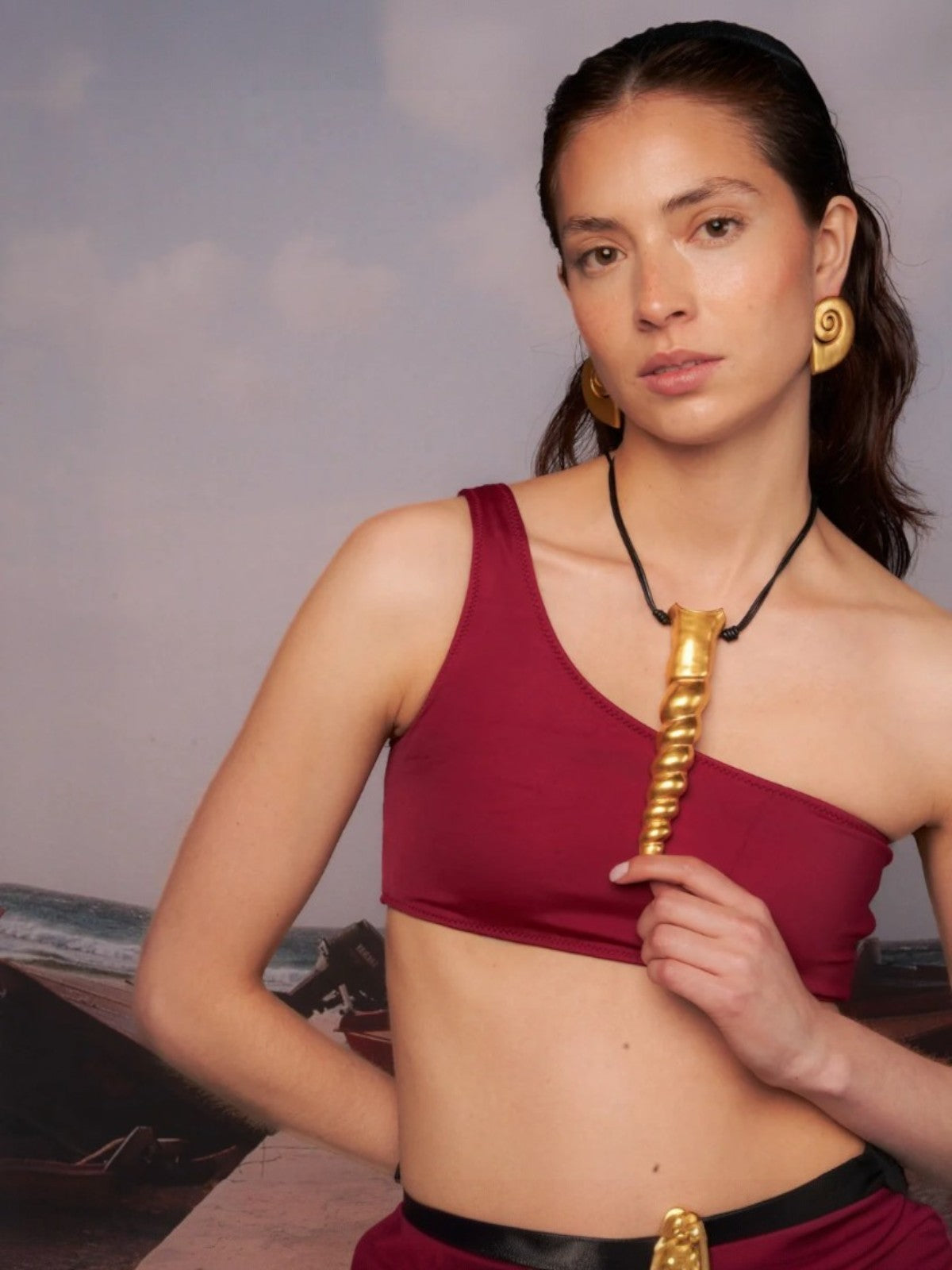 Tumi Leather Necklace Tumi Leather Necklace - Fashionkind