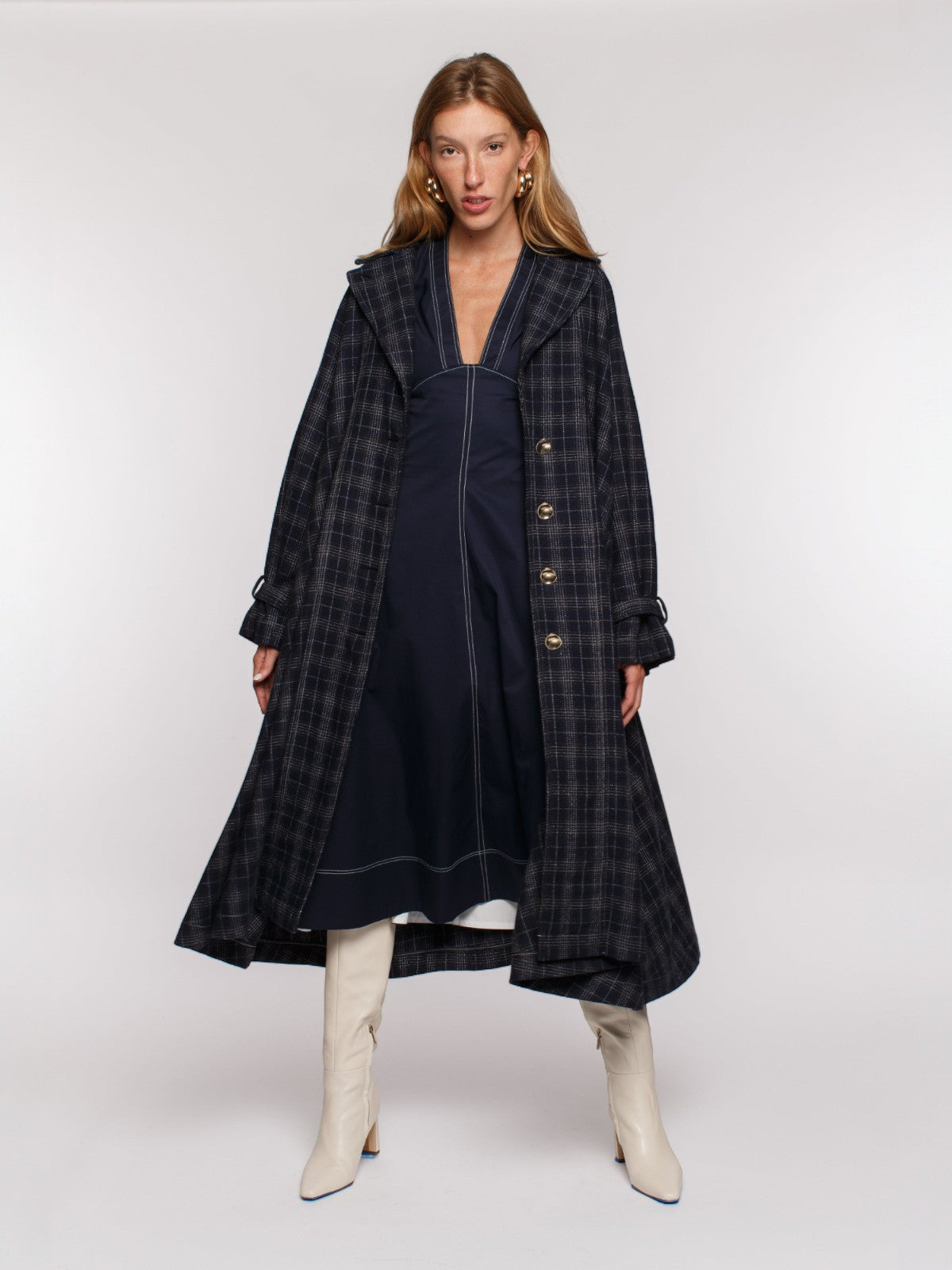 Camila Coat | Navy Camila Coat | Navy