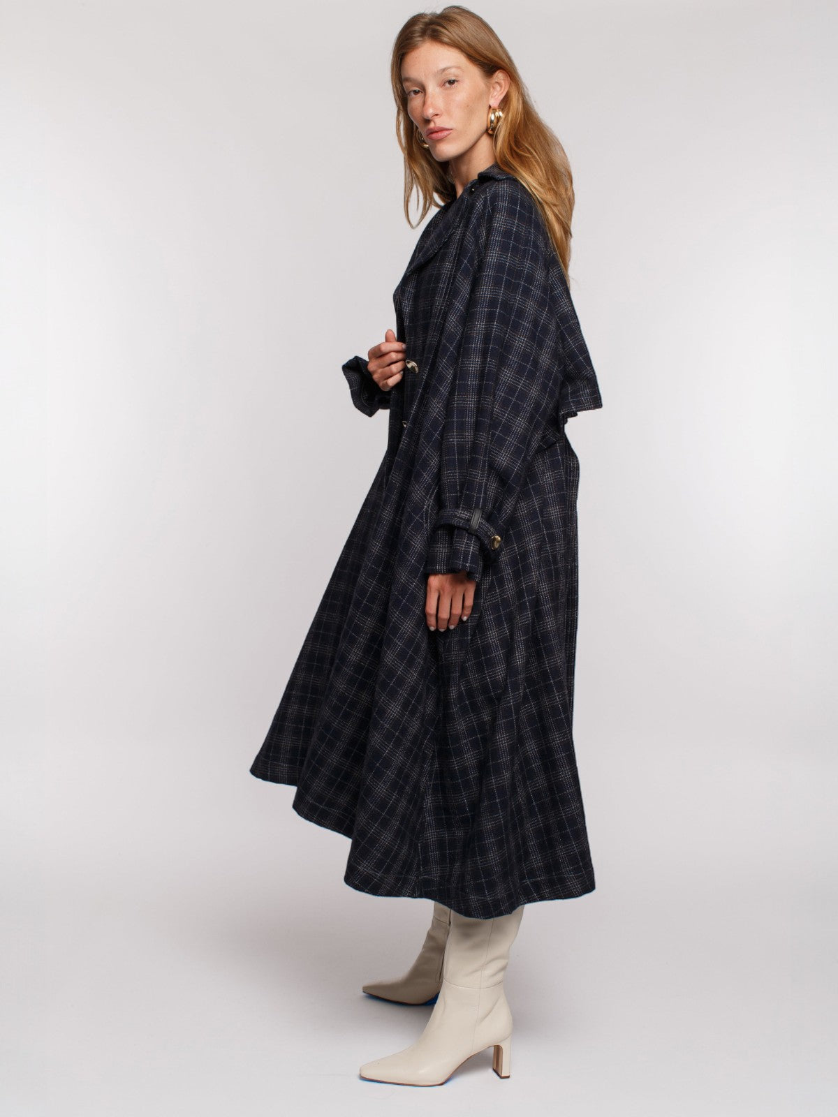 Camila Coat | Navy Camila Coat | Navy