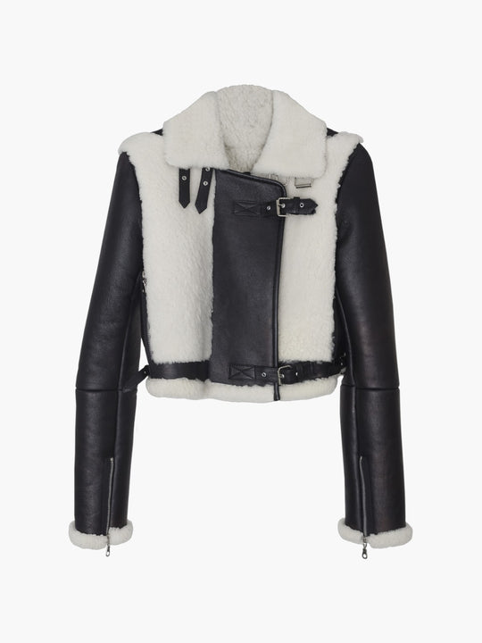 Alanis Jacket | Black White