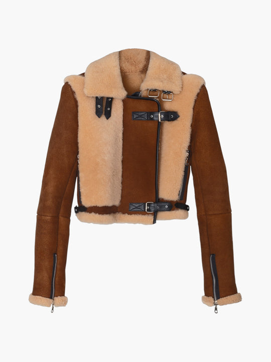 Alanis Jacket | Brown Beige