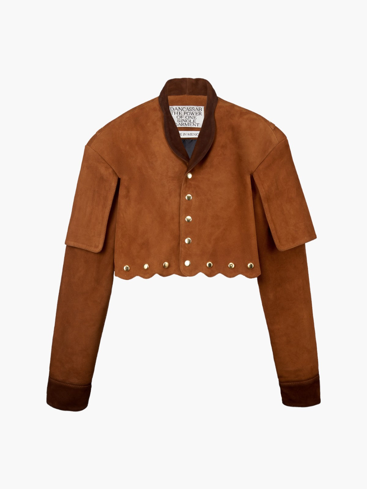 Amadea Suede Cropped Jacket Amadea Suede Cropped Jacket