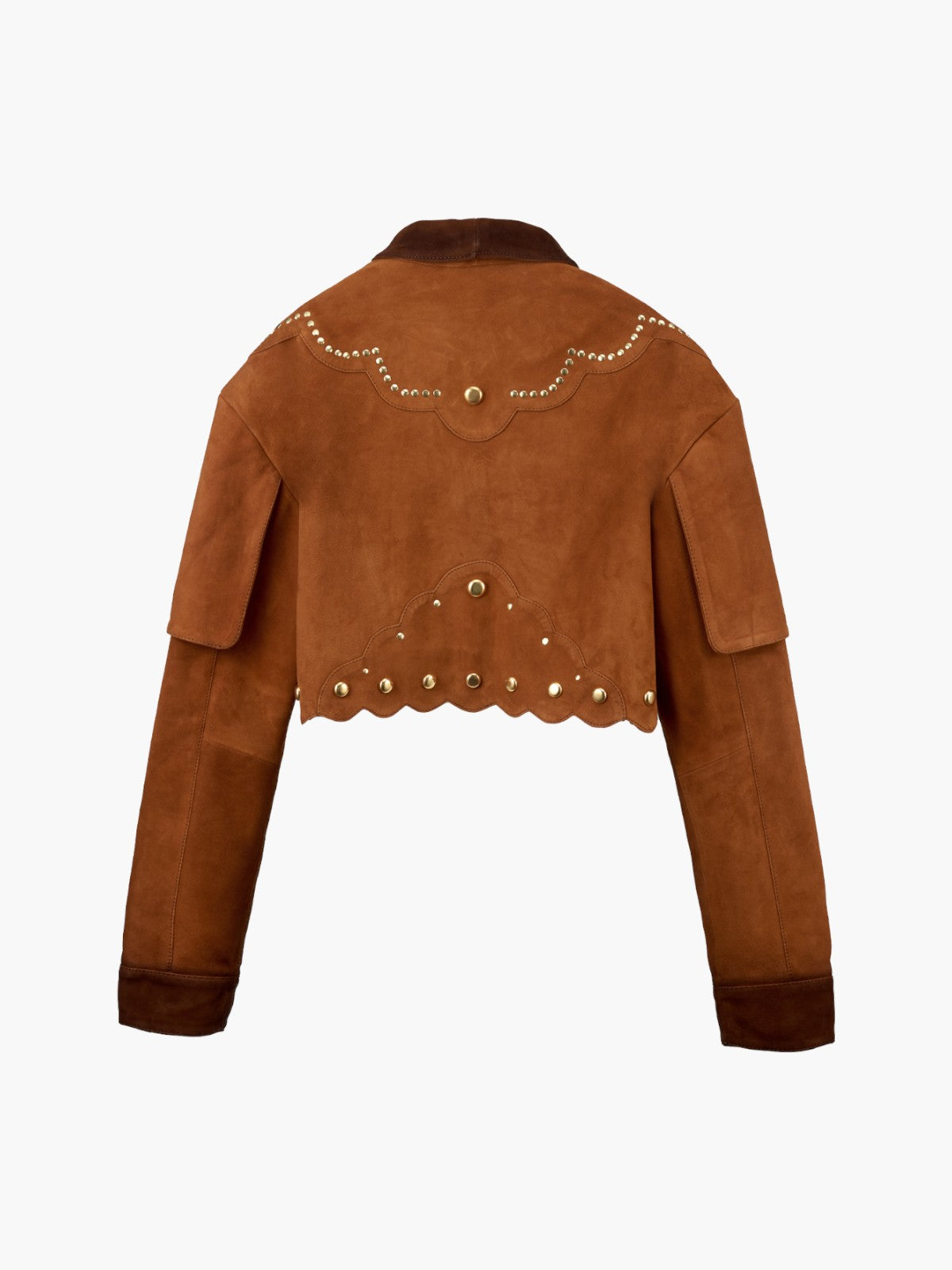 Amadea Suede Cropped Jacket Amadea Suede Cropped Jacket
