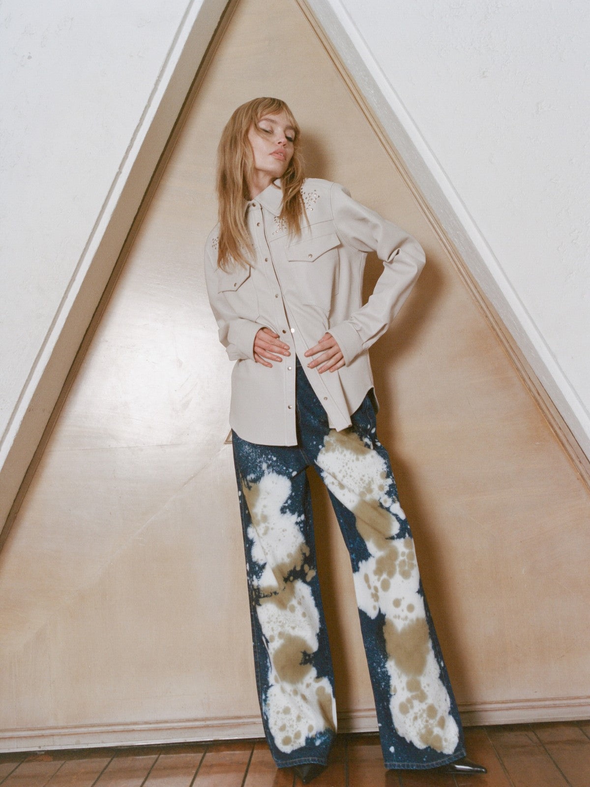 Anika Shirt | Moon Grey Anika Shirt | Moon Grey