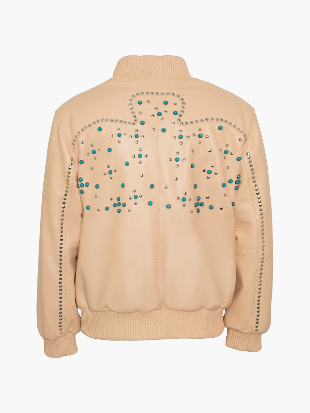 Ennio Leather Jacket | Nude Ennio Leather Jacket | Nude