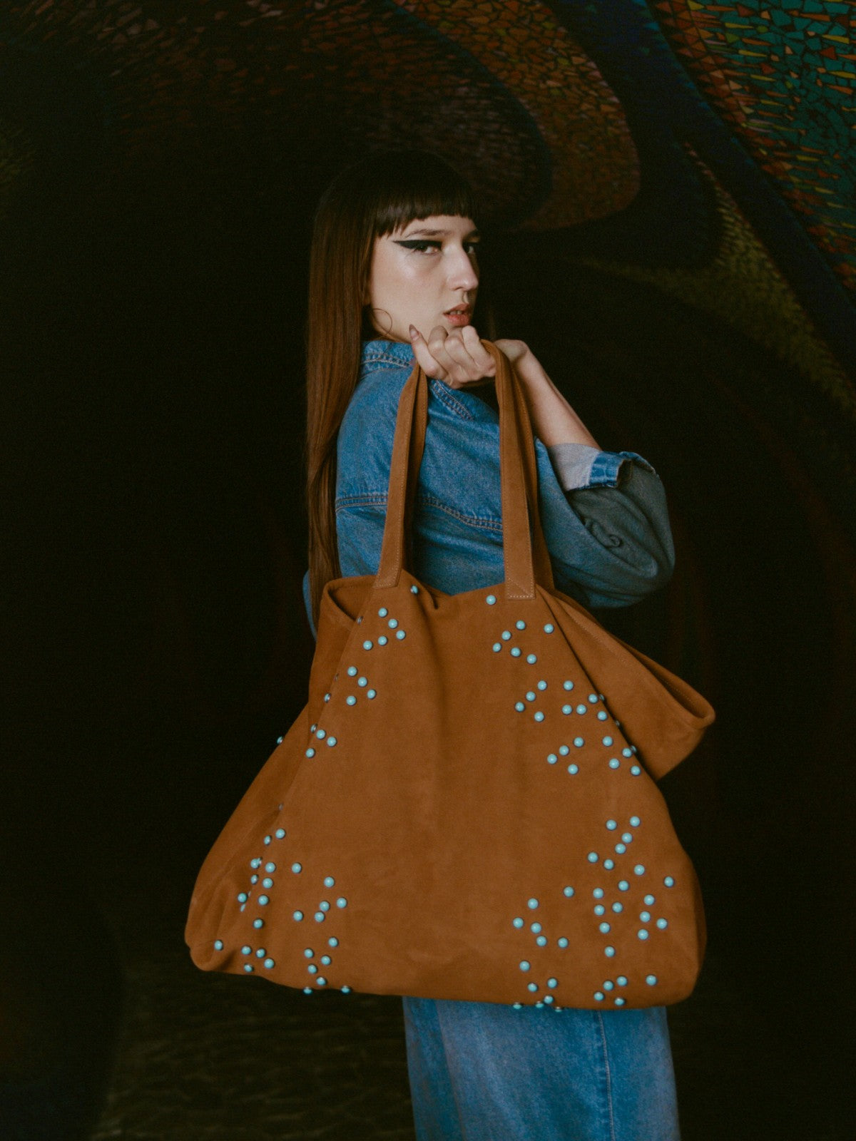 Miranda Suede Tote Bag Miranda Suede Tote Bag