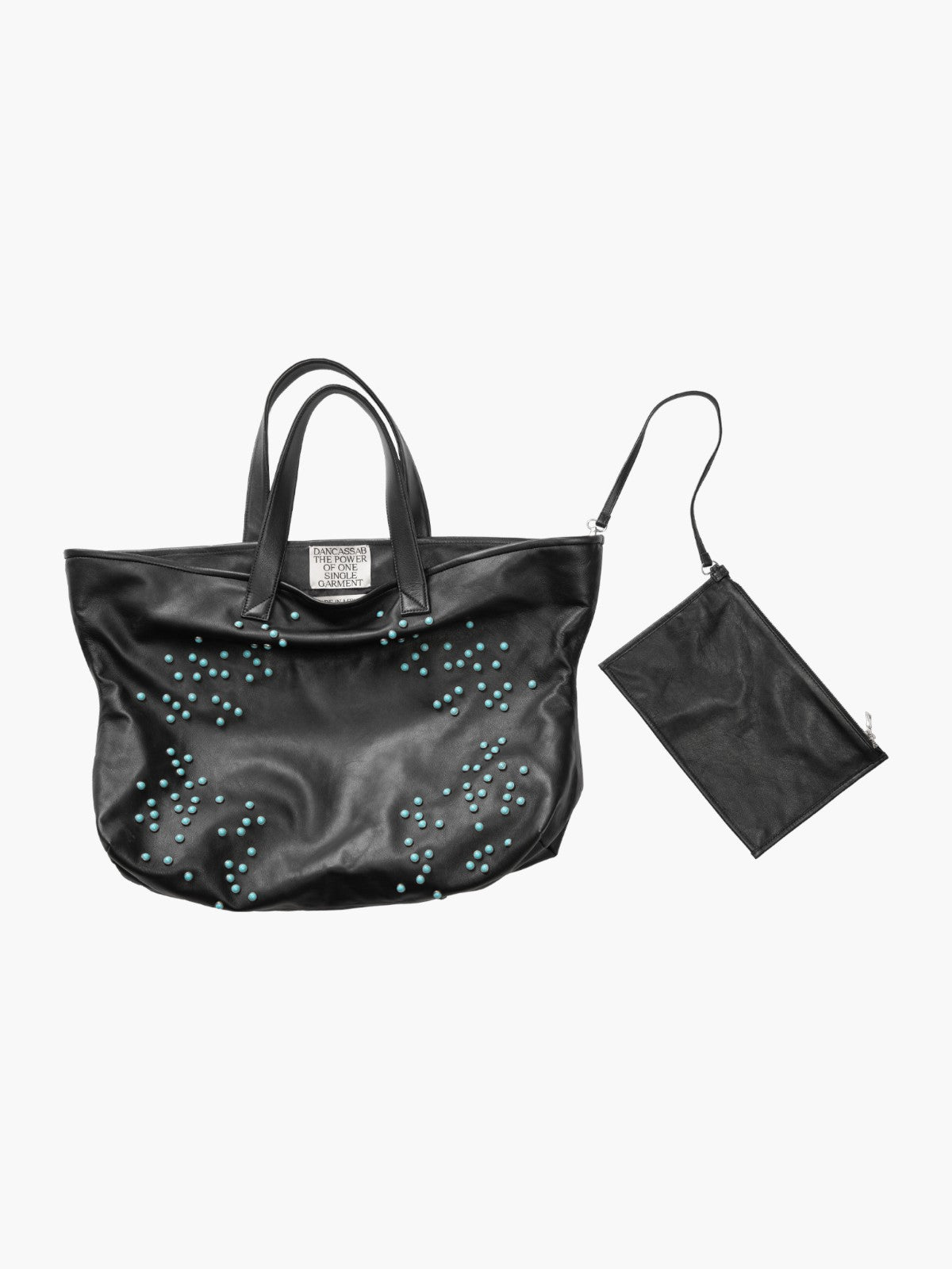 Miranda Leather Tote Bag | Black Miranda Leather Tote Bag | Black