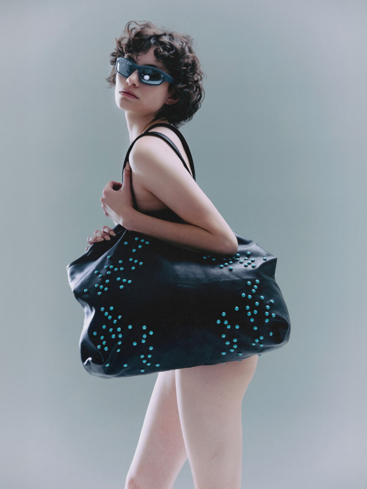 Miranda Leather Tote Bag | Black Miranda Leather Tote Bag | Black