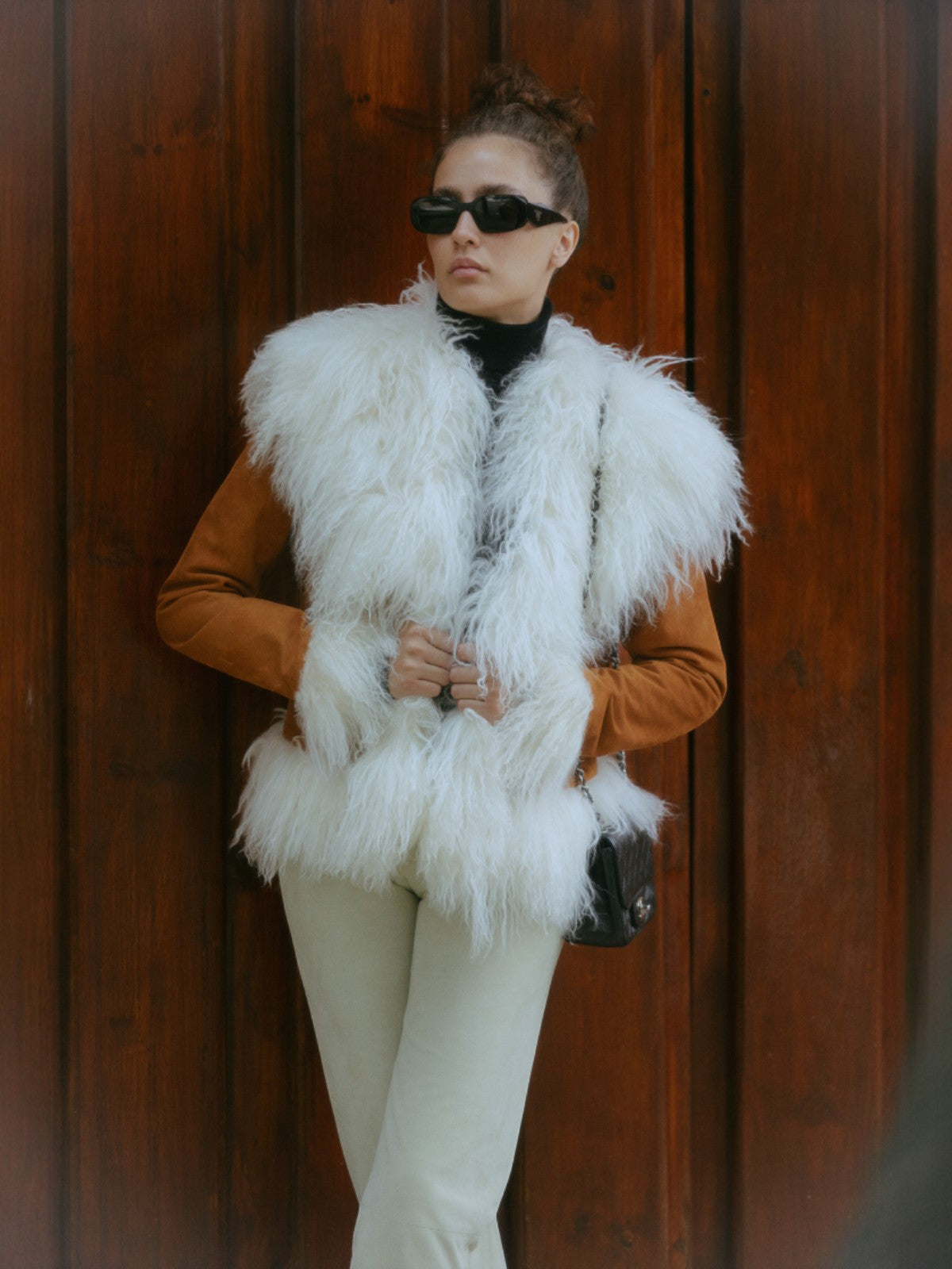 Queen Jacket | Brown/White Queen Jacket | Brown/White