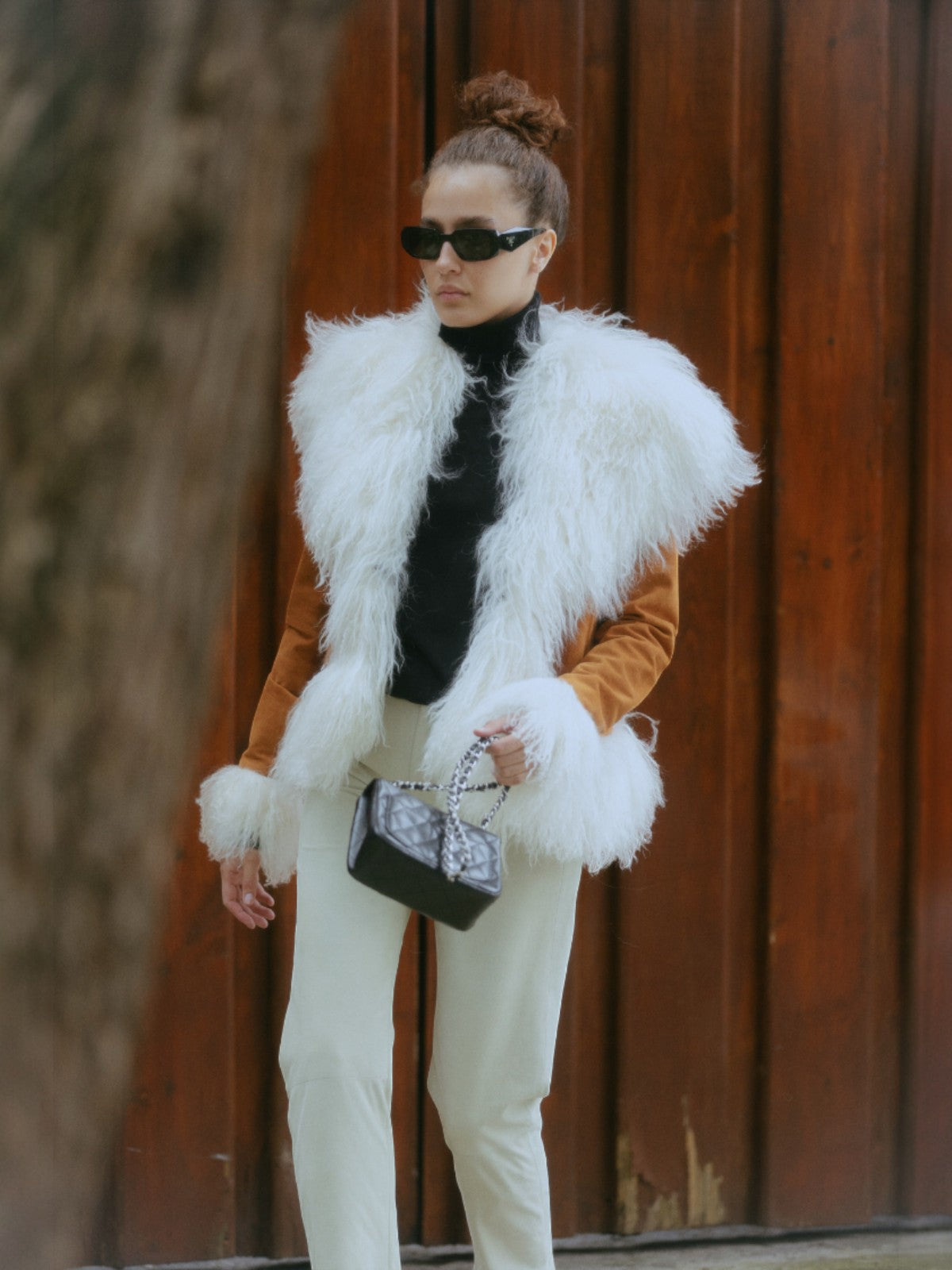 Queen Jacket | Brown/White Queen Jacket | Brown/White