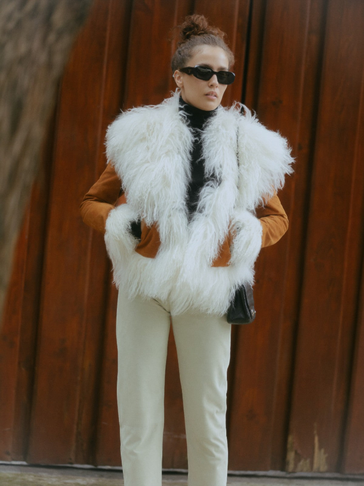 Queen Jacket | Brown/White Queen Jacket | Brown/White