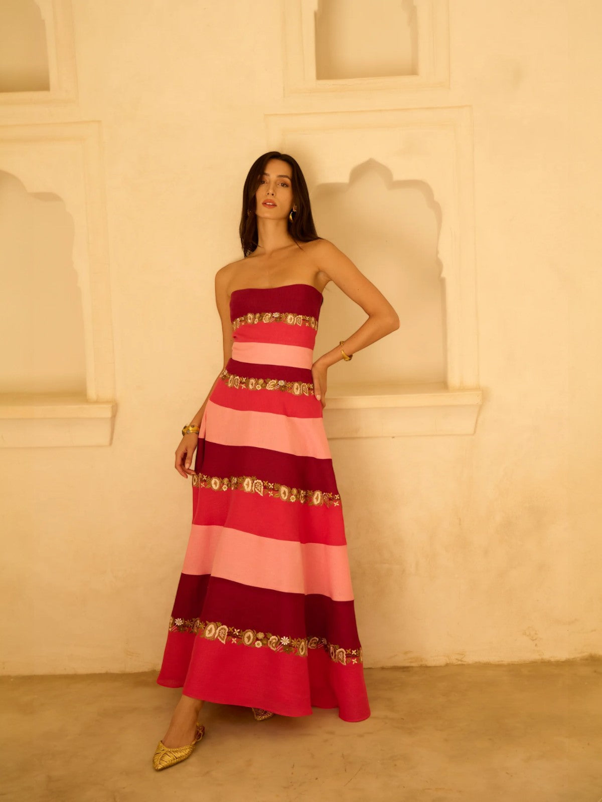 Bloom Dress | Stripes Bloom Dress | Stripes