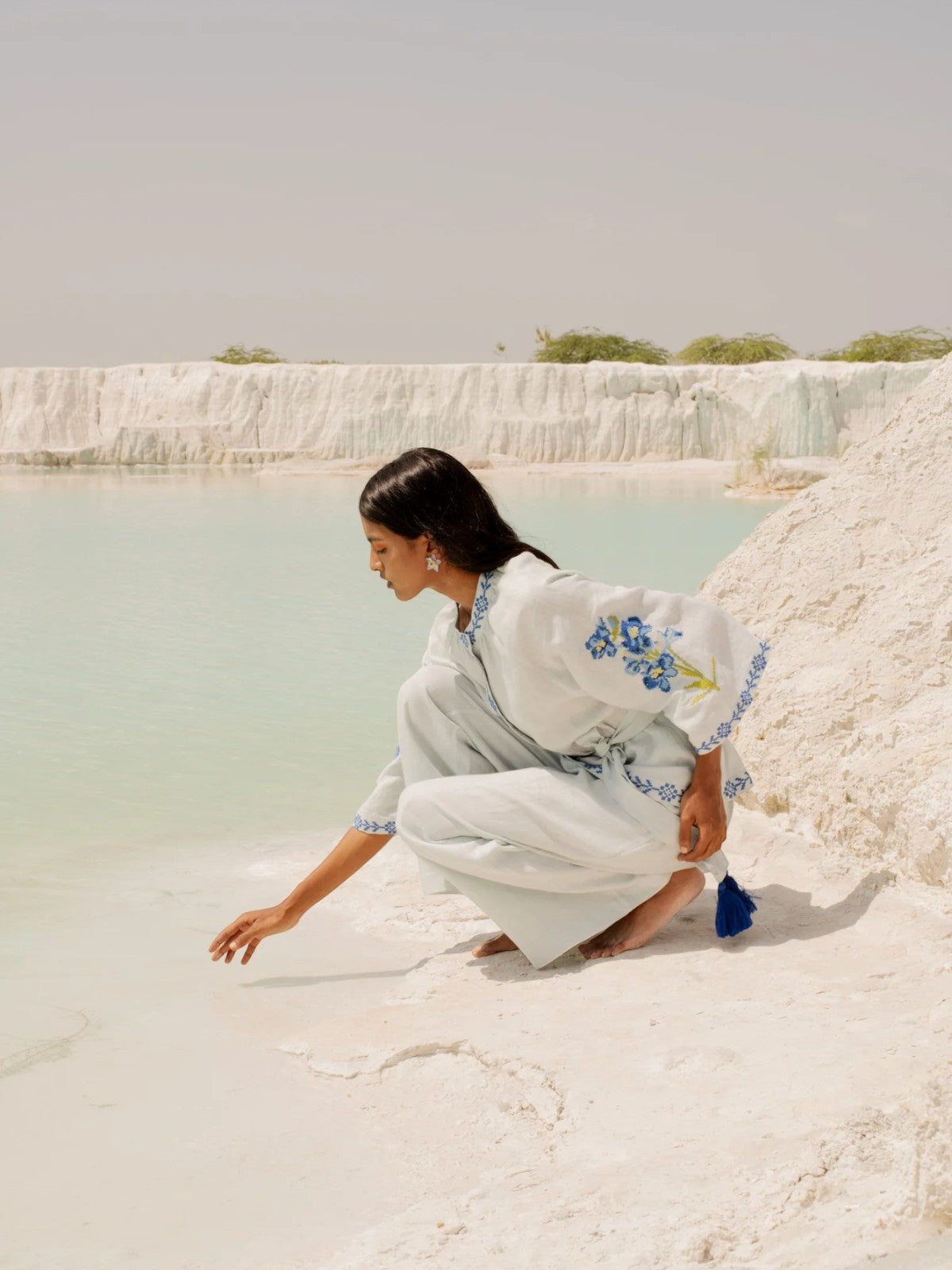 Linen Set | Blue Linen Set | Blue