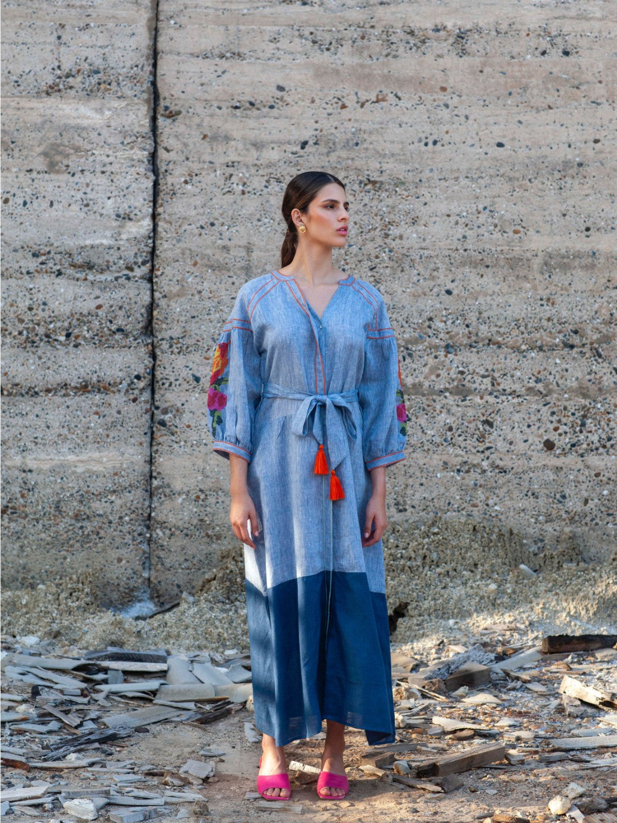 Cielo Azul Dress Cielo Azul Dress - Fashionkind