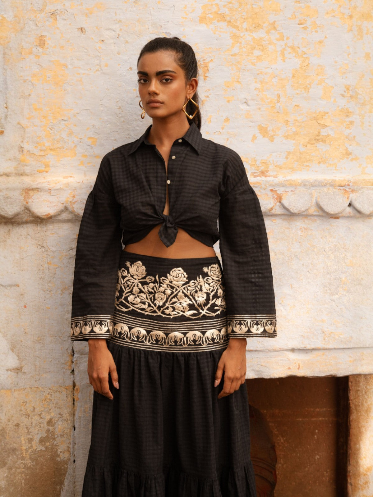 Espinas Top | Black Espinas Top | Black