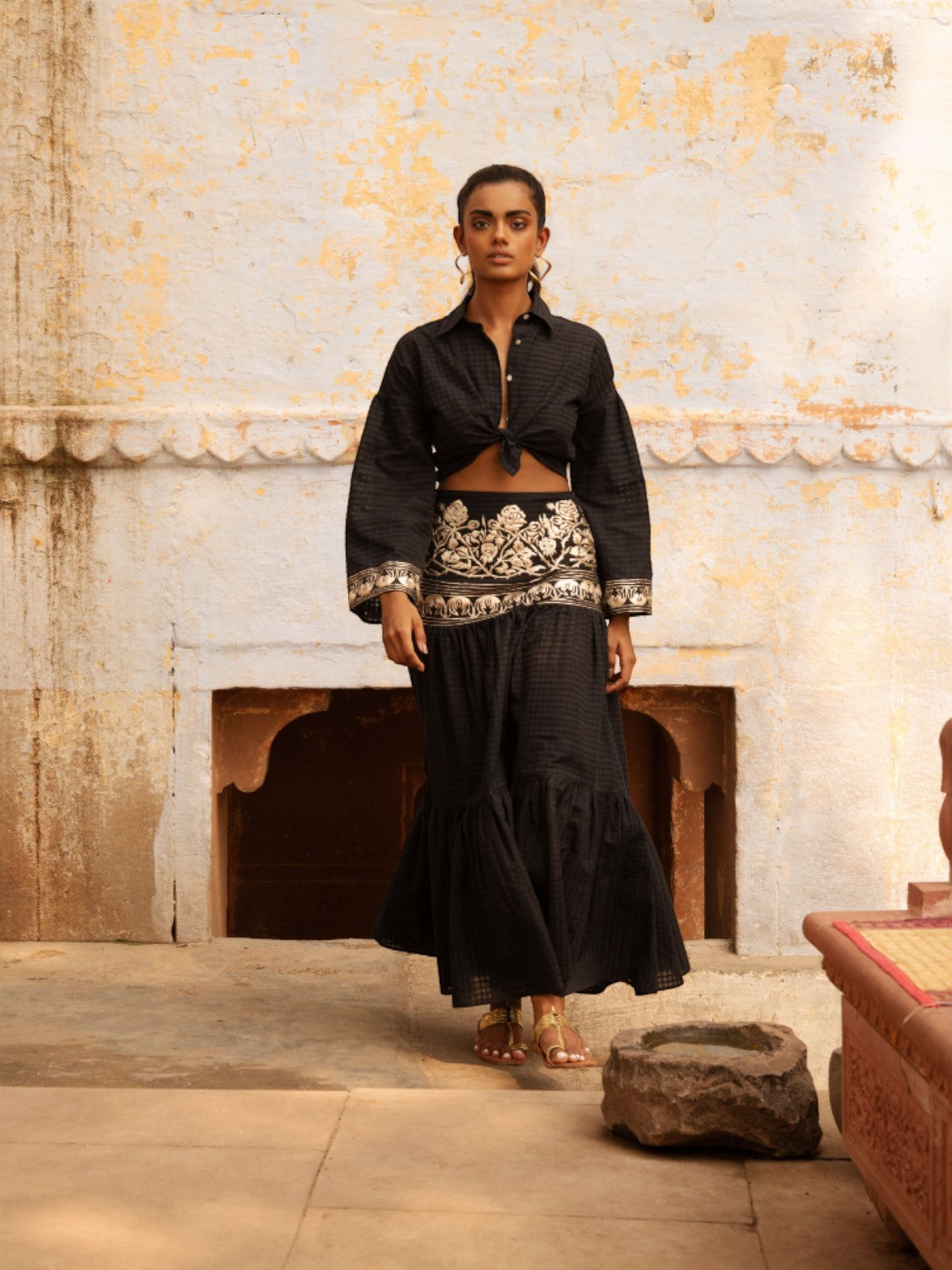 Espinas Skirt | Black Espinas Skirt | Black