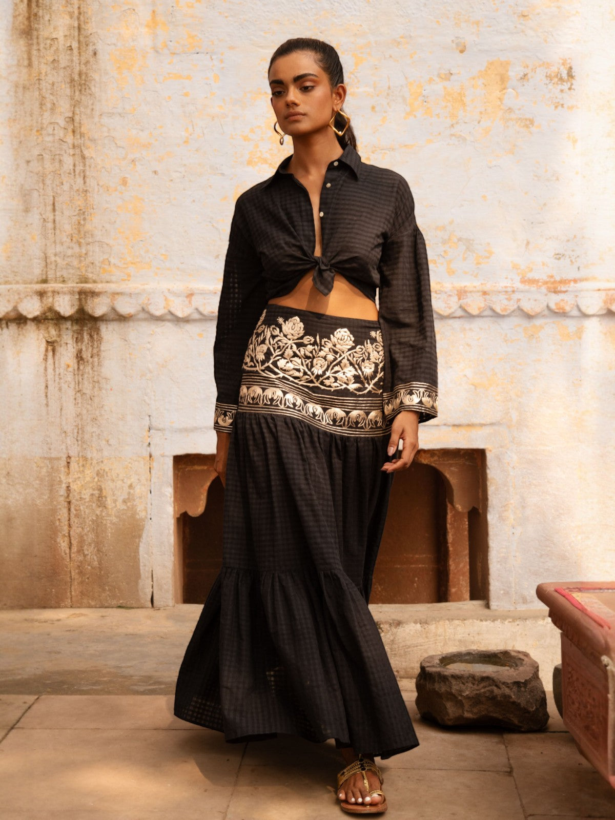 Espinas Top | Black Espinas Top | Black