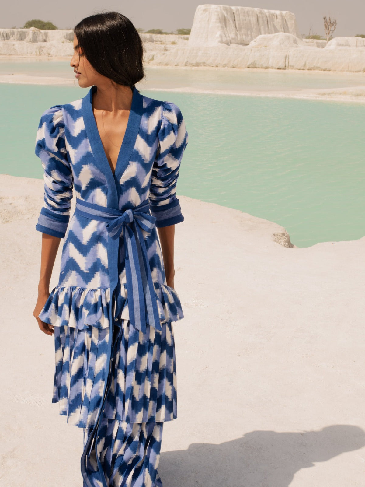 Lapis Lazuli Dress | Waves Lapis Lazuli Dress | Waves