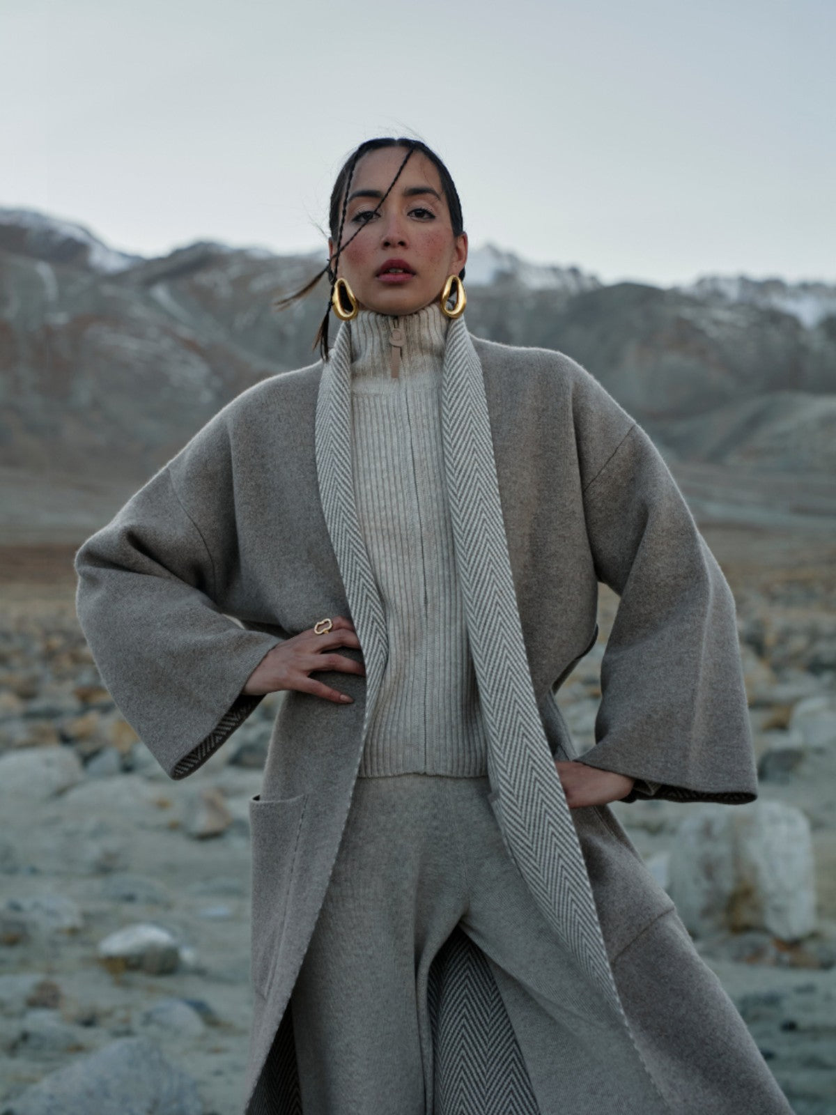 Long Reversible Kimono Long Reversible Kimono