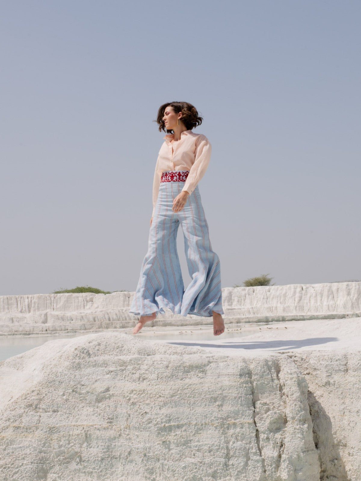 Mermaid Trousers | Black and White Mermaid Trousers | Black and White