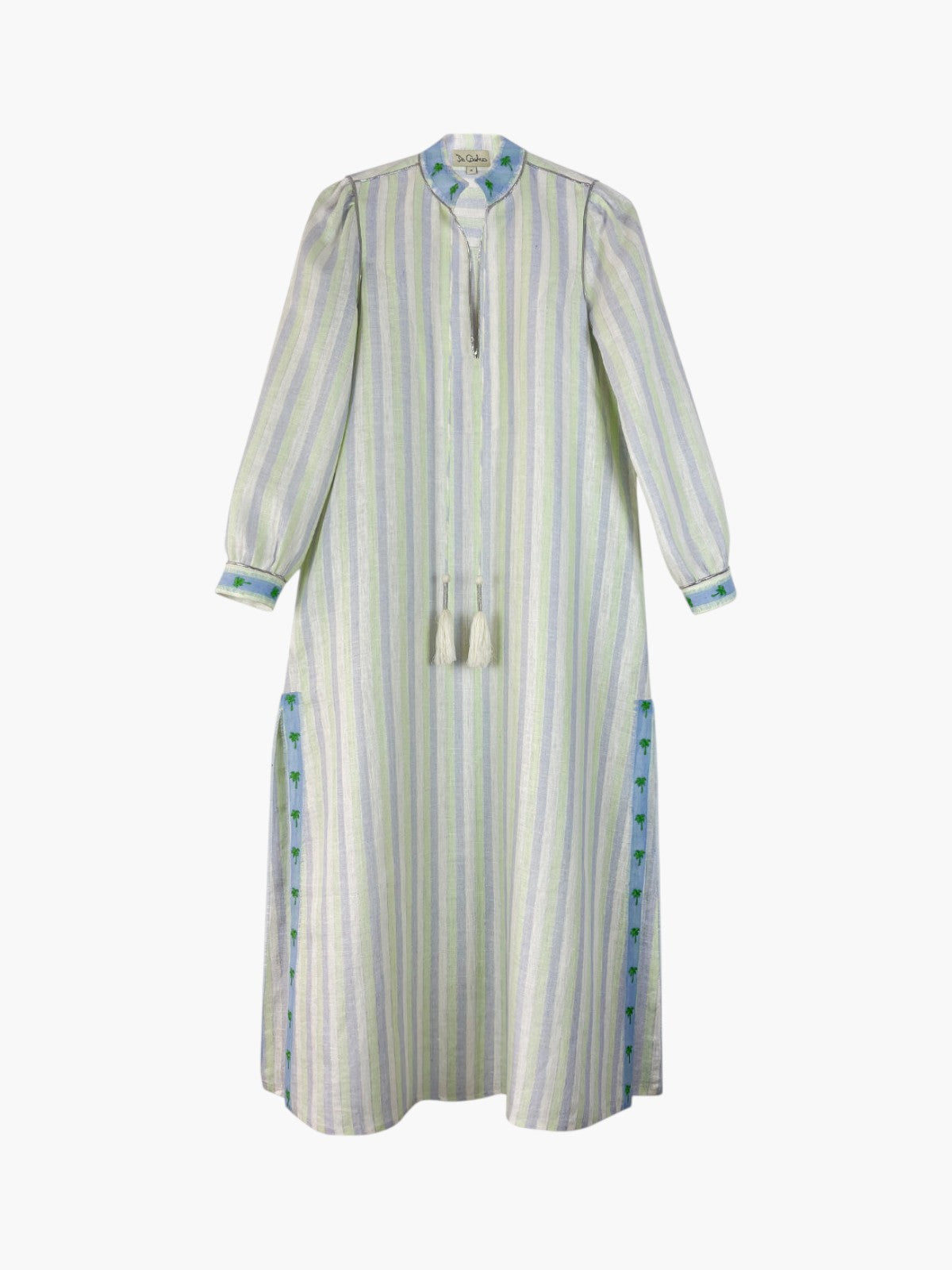 Palm Kaftan | Silver Palm Kaftan | Silver