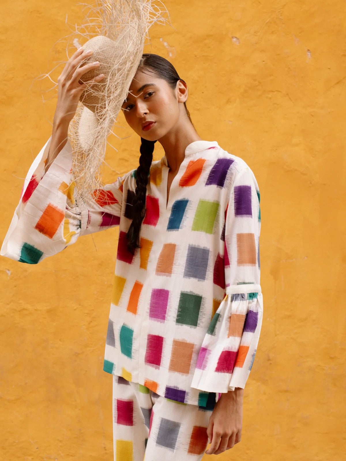 Parampara Top | White Parampara Top | White