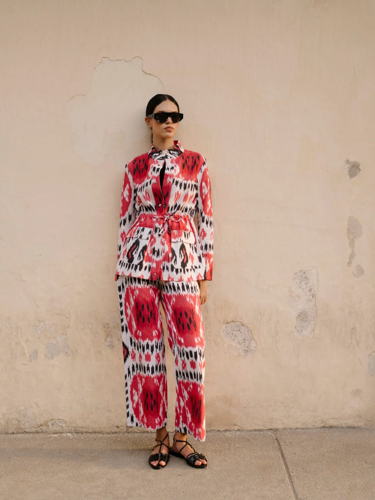 Rainbow Trousers | Red Rainbow Trousers | Red