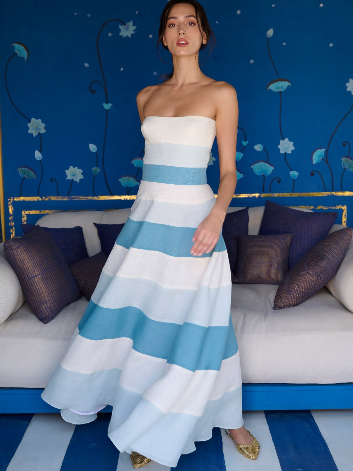 Horizon Dress | Azure Horizon Dress | Azure