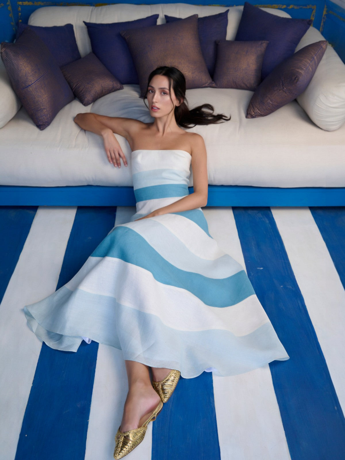 Horizon Dress | Azure Horizon Dress | Azure