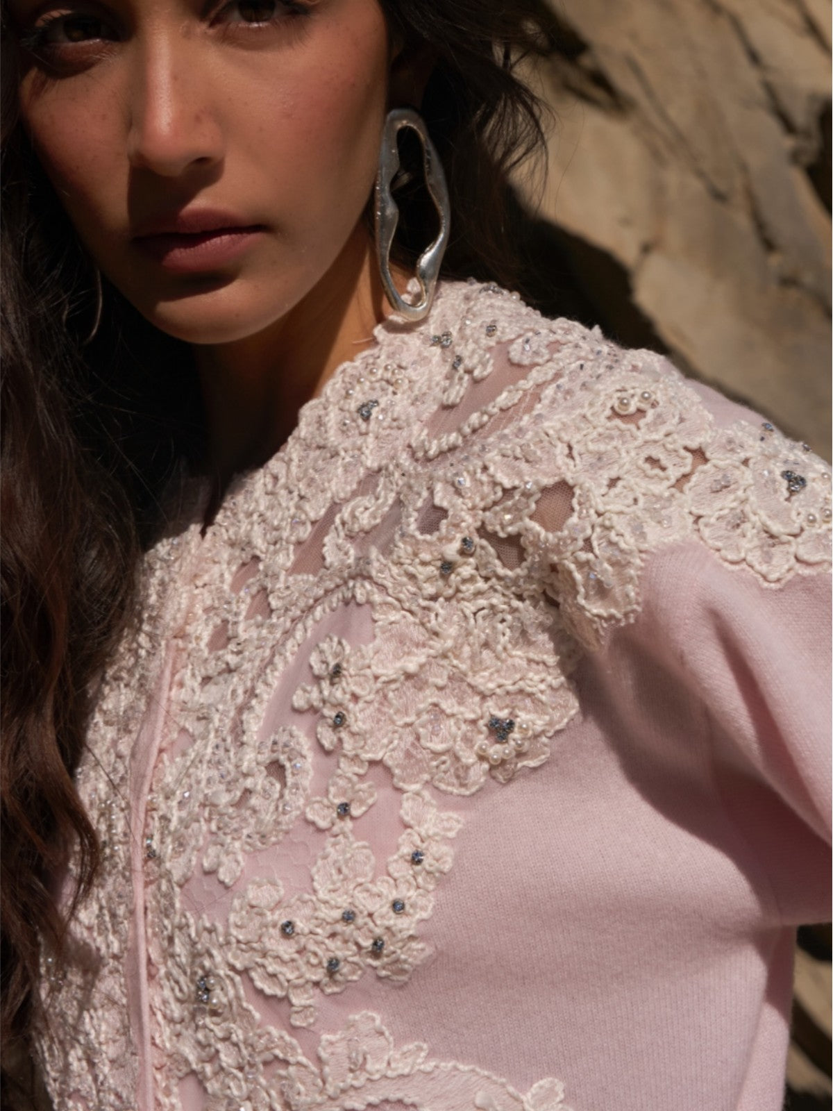 Whisper Cardigan | Rose Whisper Cardigan | Rose