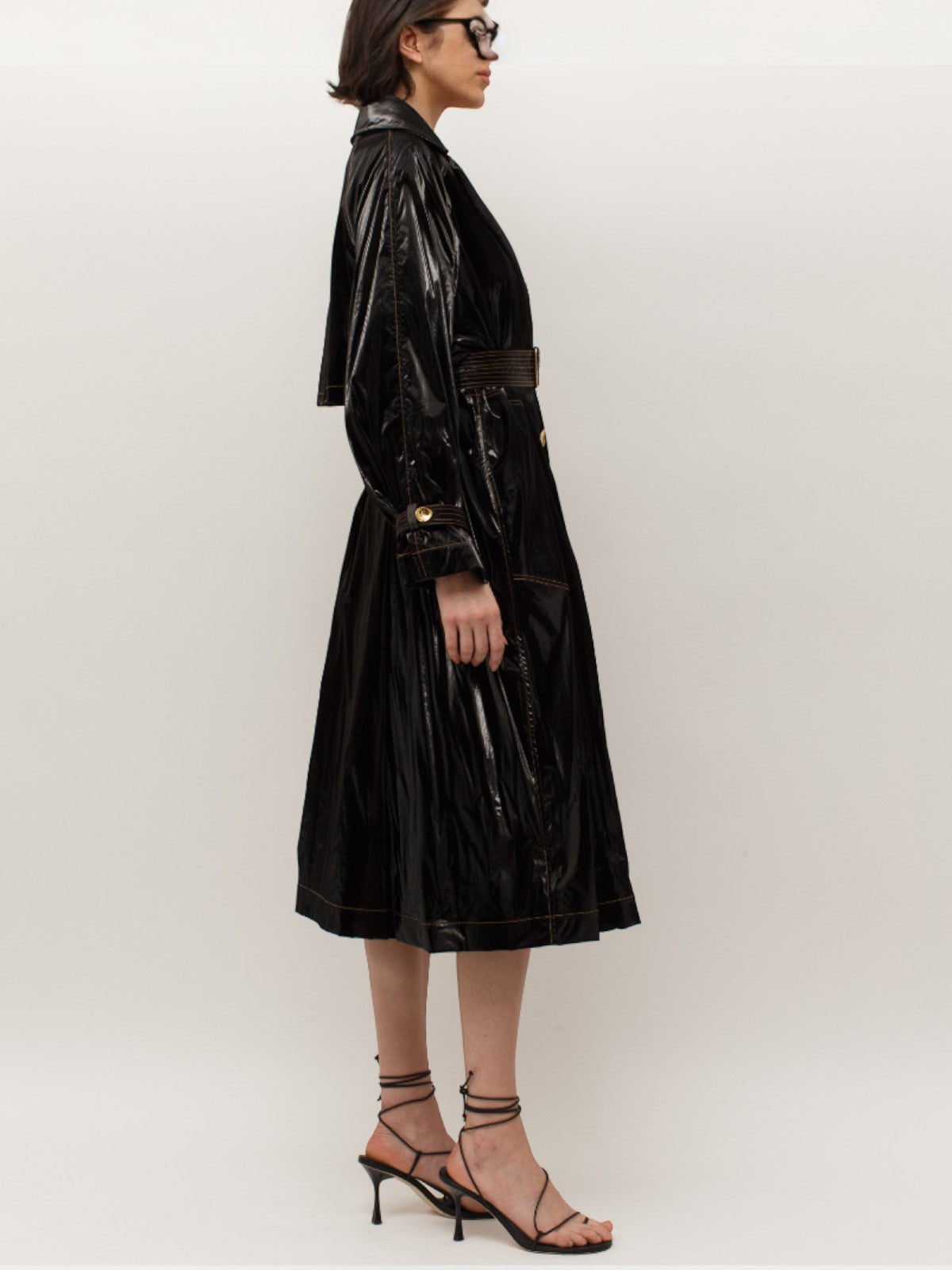 Camilia Trench Coat | Black Camilia Trench Coat | Black