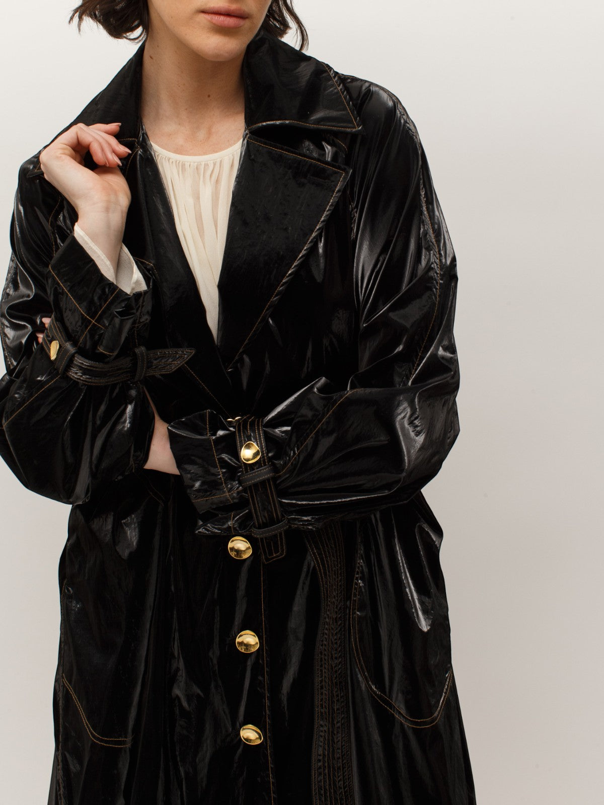 Camilia Trench Coat | Black Camilia Trench Coat | Black