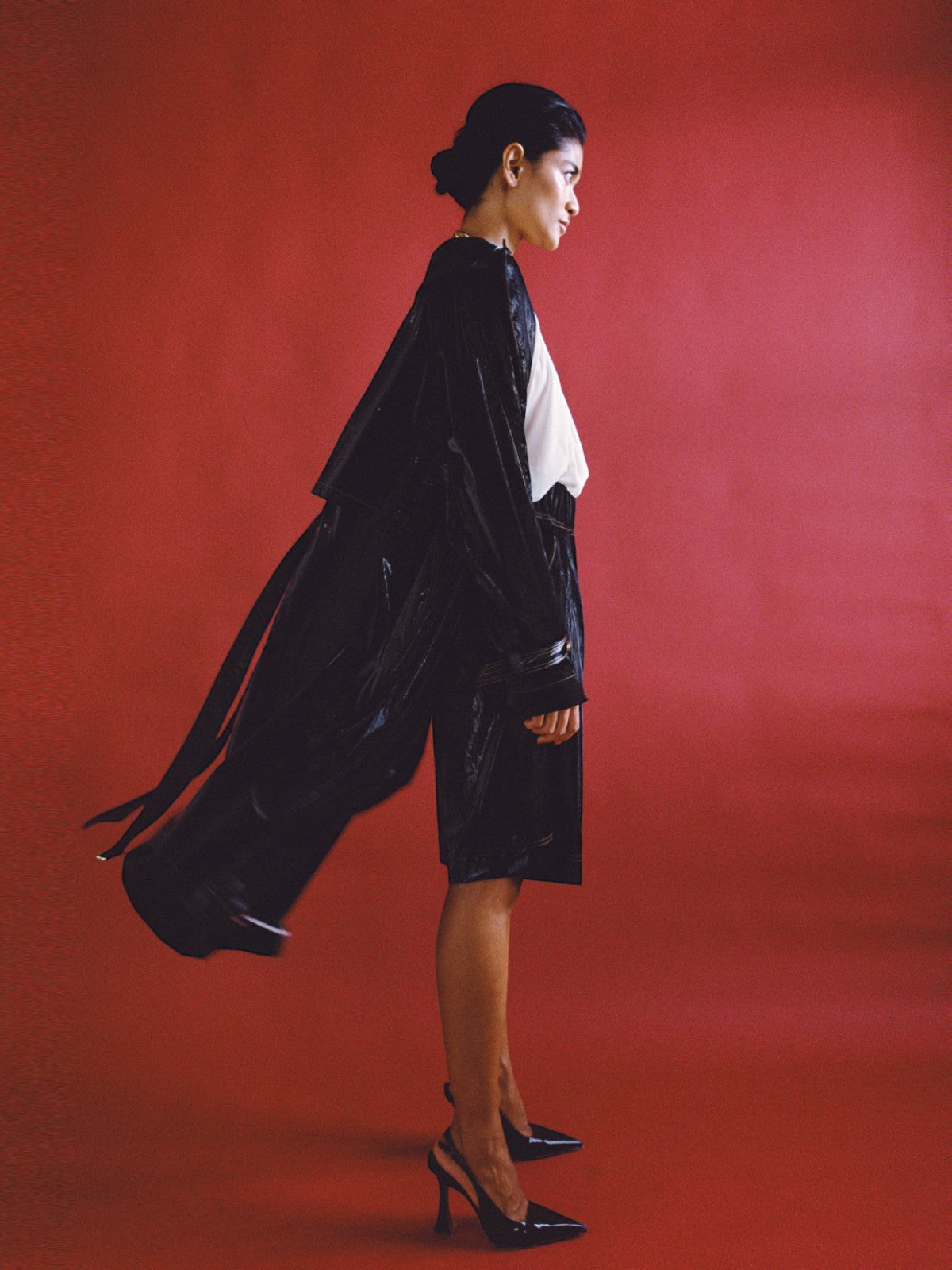 Camilia Trench Coat | Black Camilia Trench Coat | Black