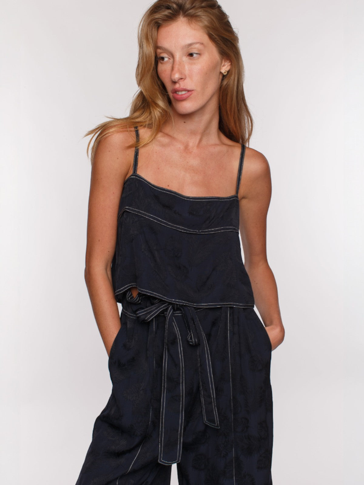 Lala Top | Navy Lala Top | Navy