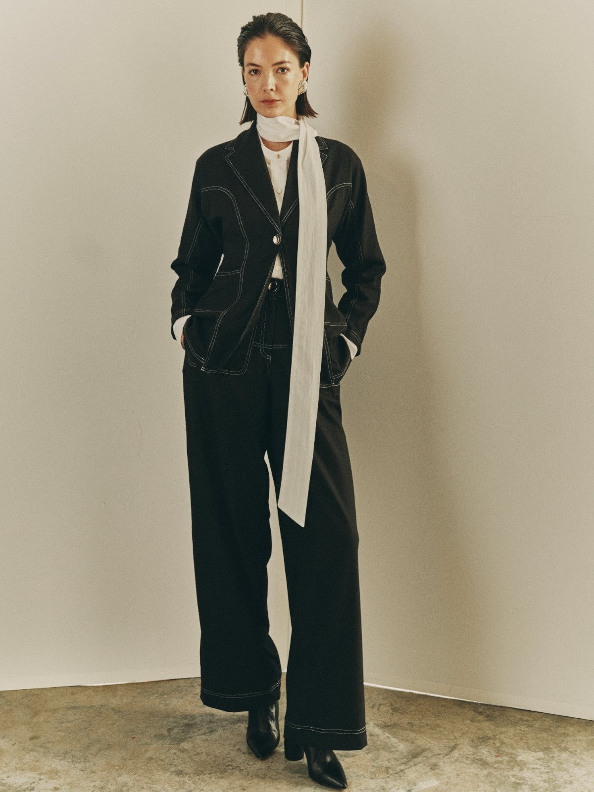 Mia Waisted Blazer | Black Mia Waisted Blazer | Black