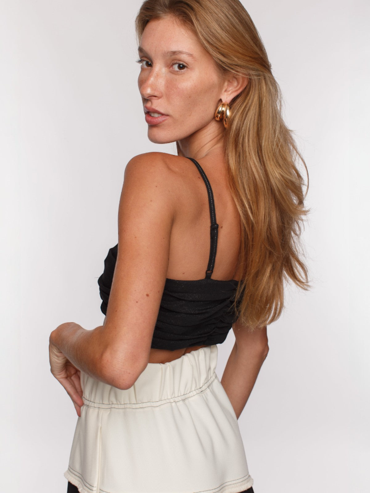 Monze Bra Top | Black Monze Bra Top | Black