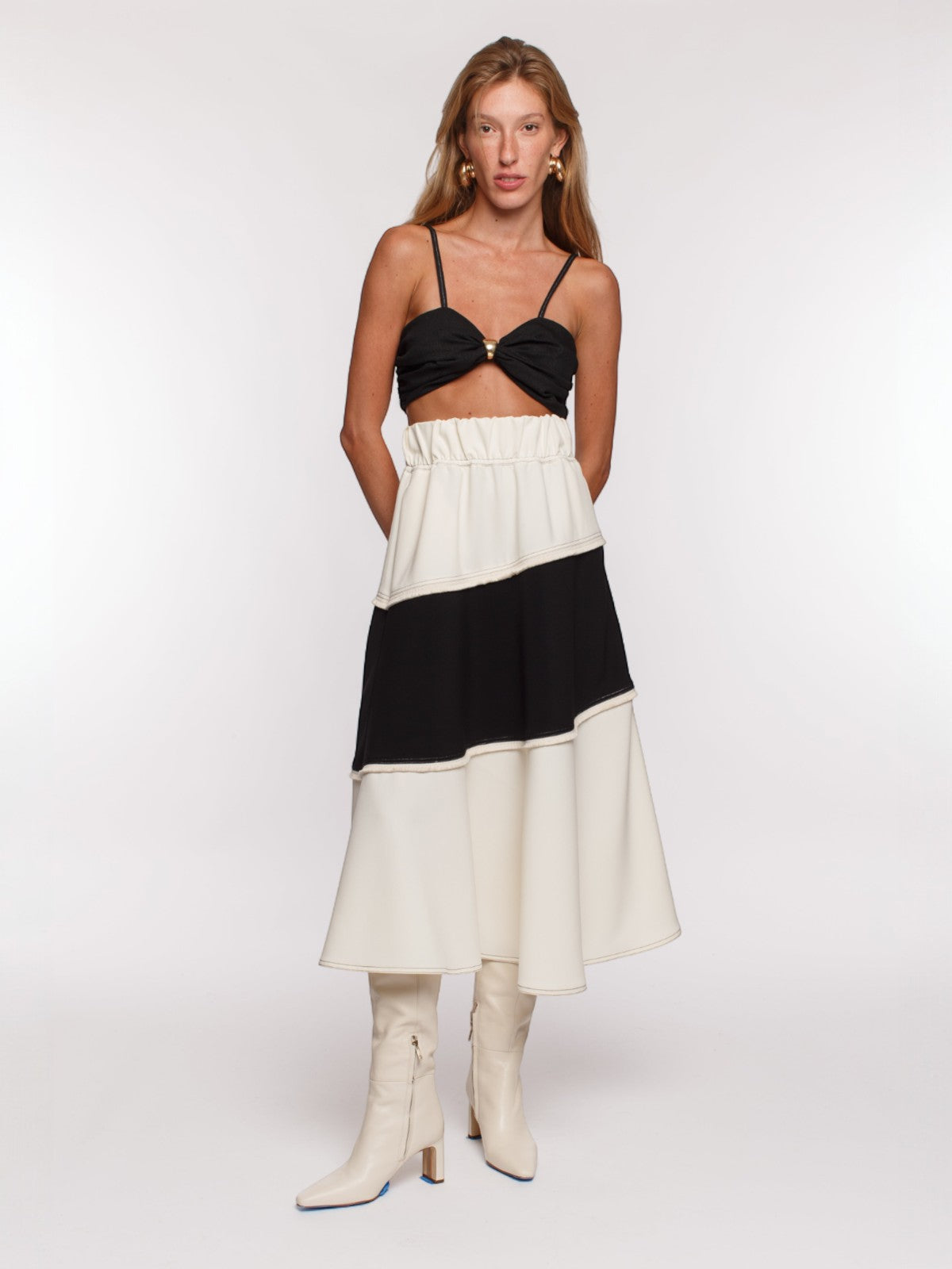 Monze Bra Top | Black Monze Bra Top | Black