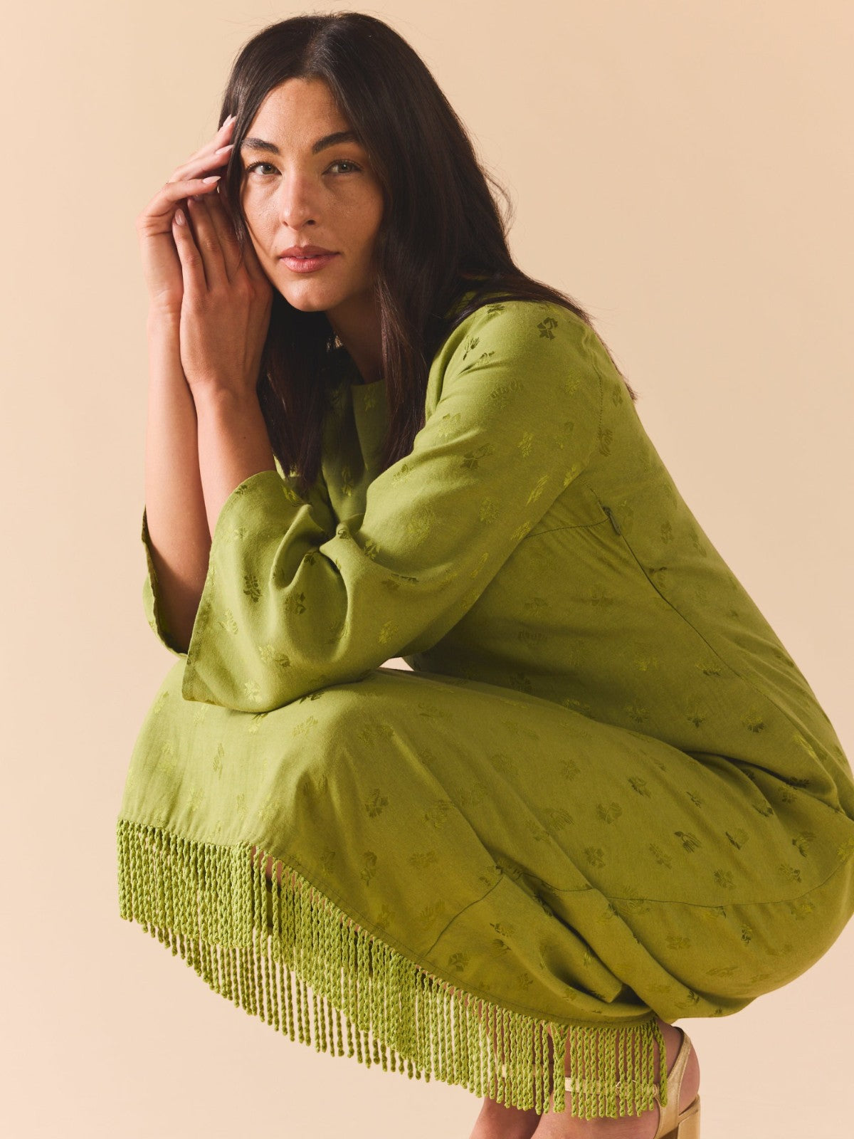 Ariana Dress | Olive Chartreuse Ariana Dress | Olive Chartreuse