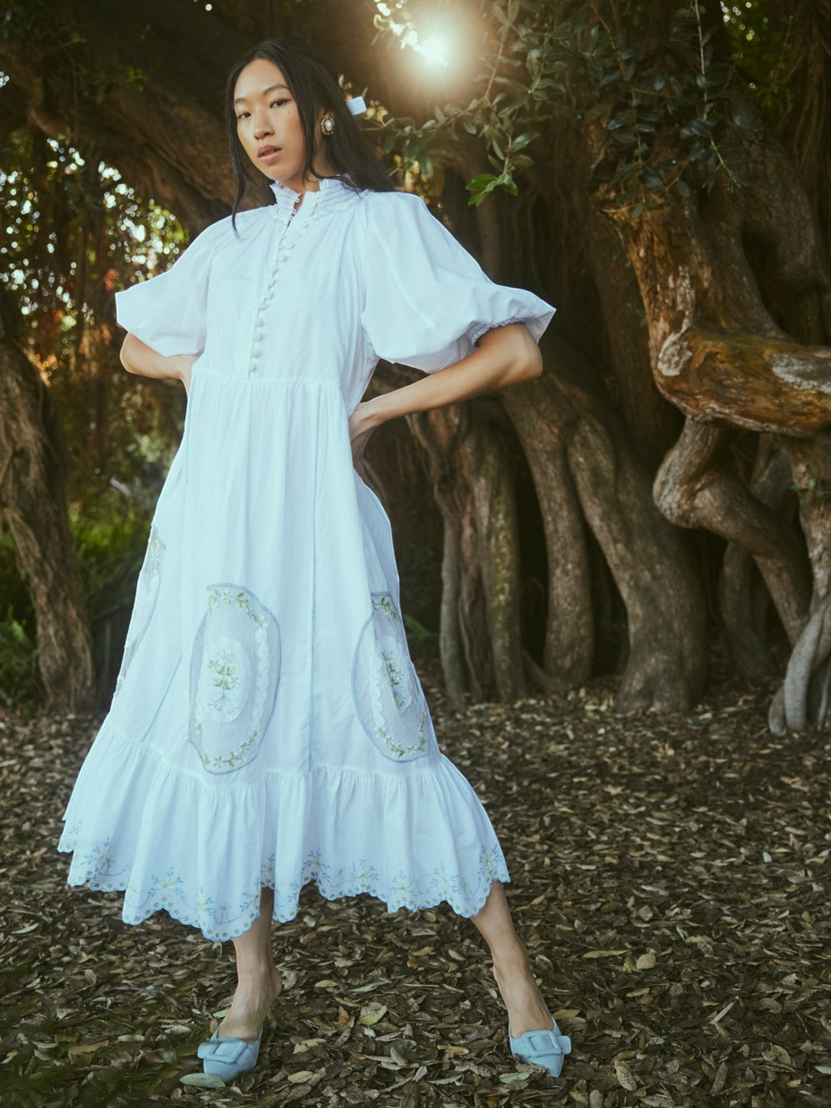 Eliza Maxi Dress | White Whimsy Eliza Maxi Dress | White Whimsy