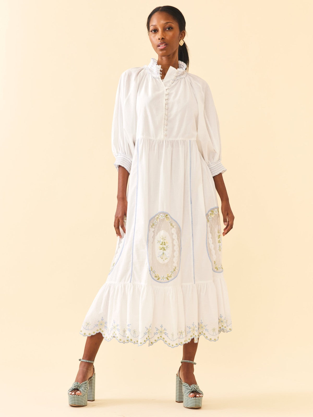 Eliza Maxi Dress | White Whimsy Eliza Maxi Dress | White Whimsy