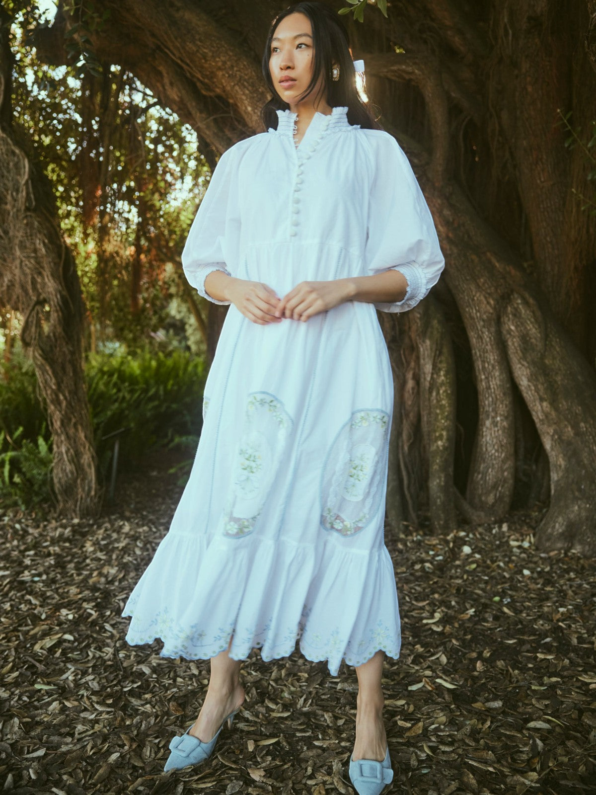 Eliza Maxi Dress | White Whimsy Eliza Maxi Dress | White Whimsy