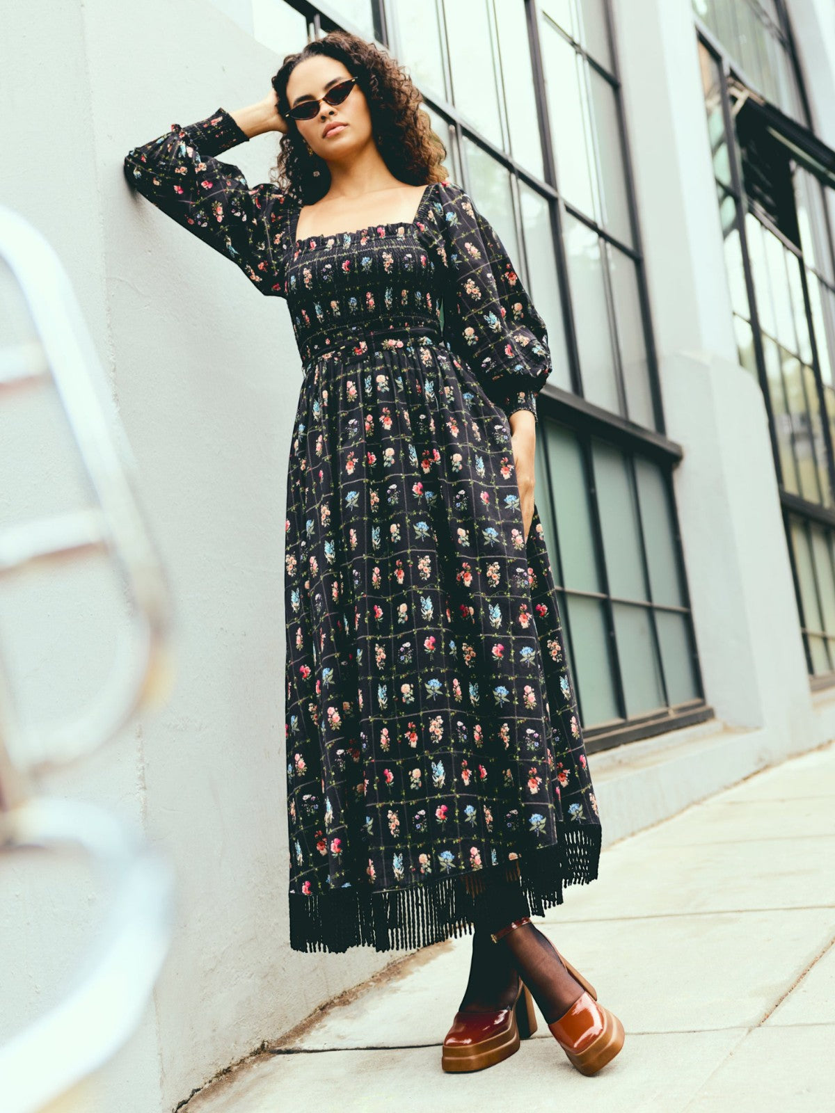 Jocelyn Dress | Florence Black Floral Jocelyn Dress | Florence Black Floral