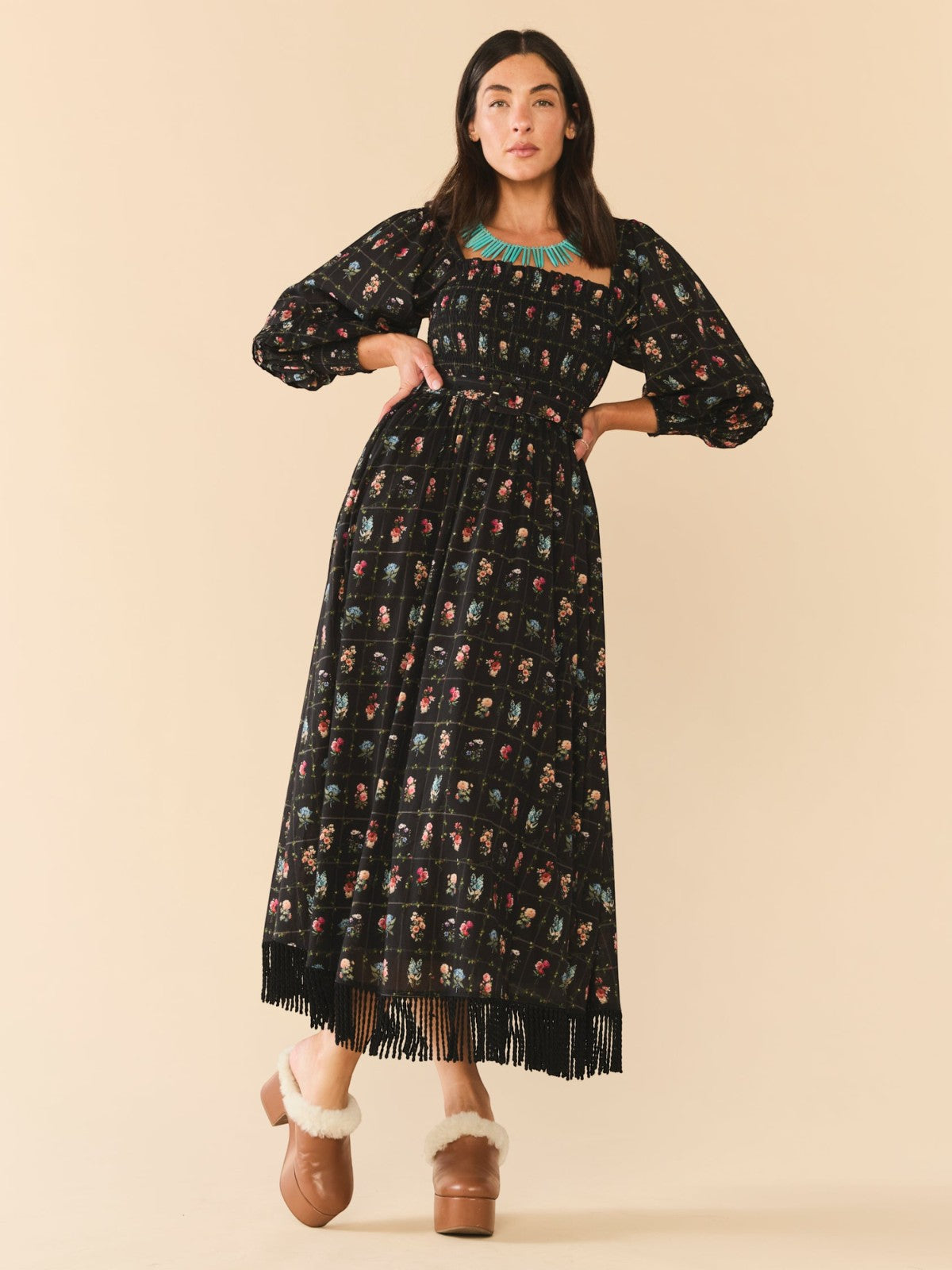 Jocelyn Dress | Florence Black Floral Jocelyn Dress | Florence Black Floral