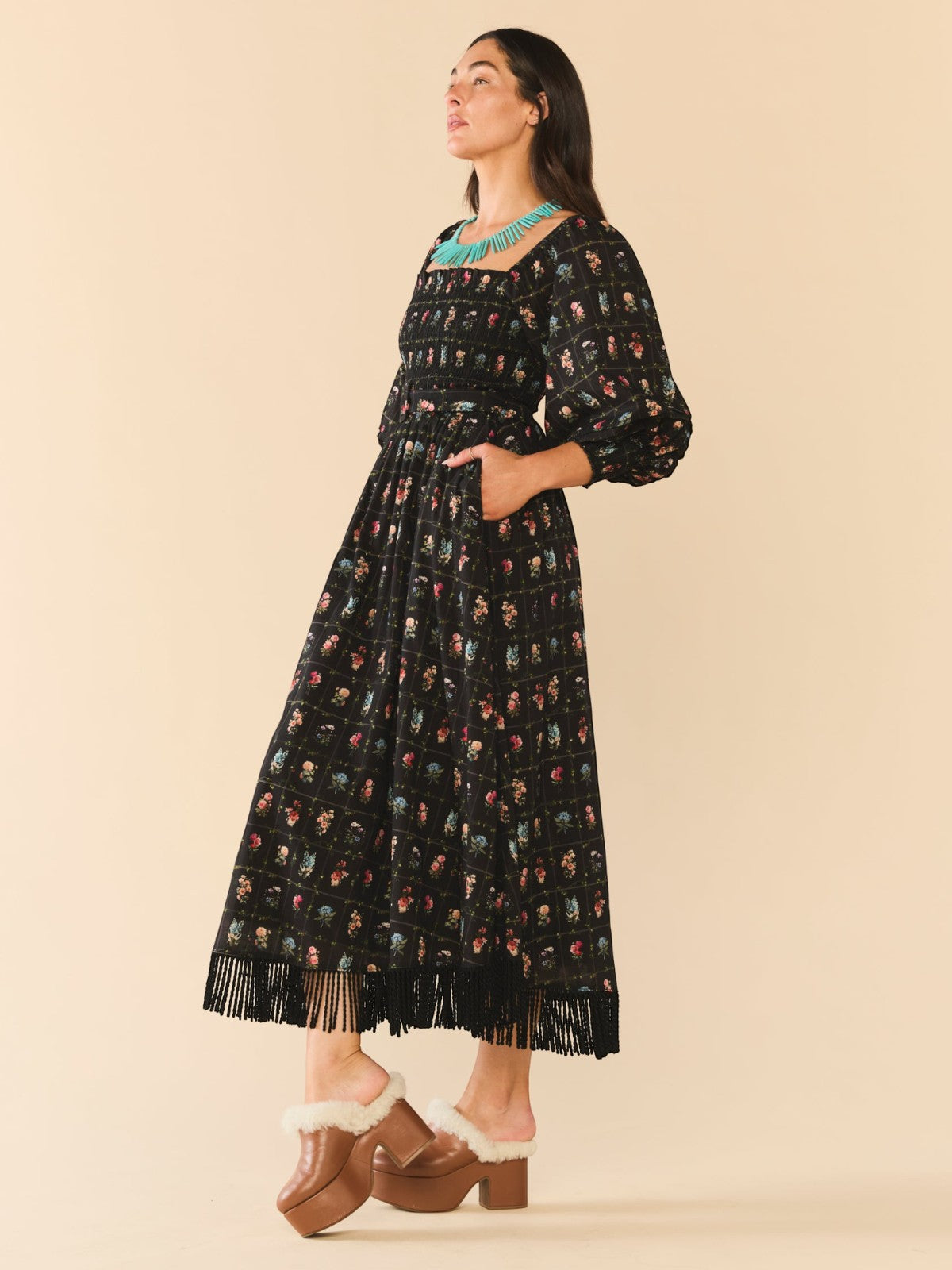 Jocelyn Dress | Florence Black Floral Jocelyn Dress | Florence Black Floral