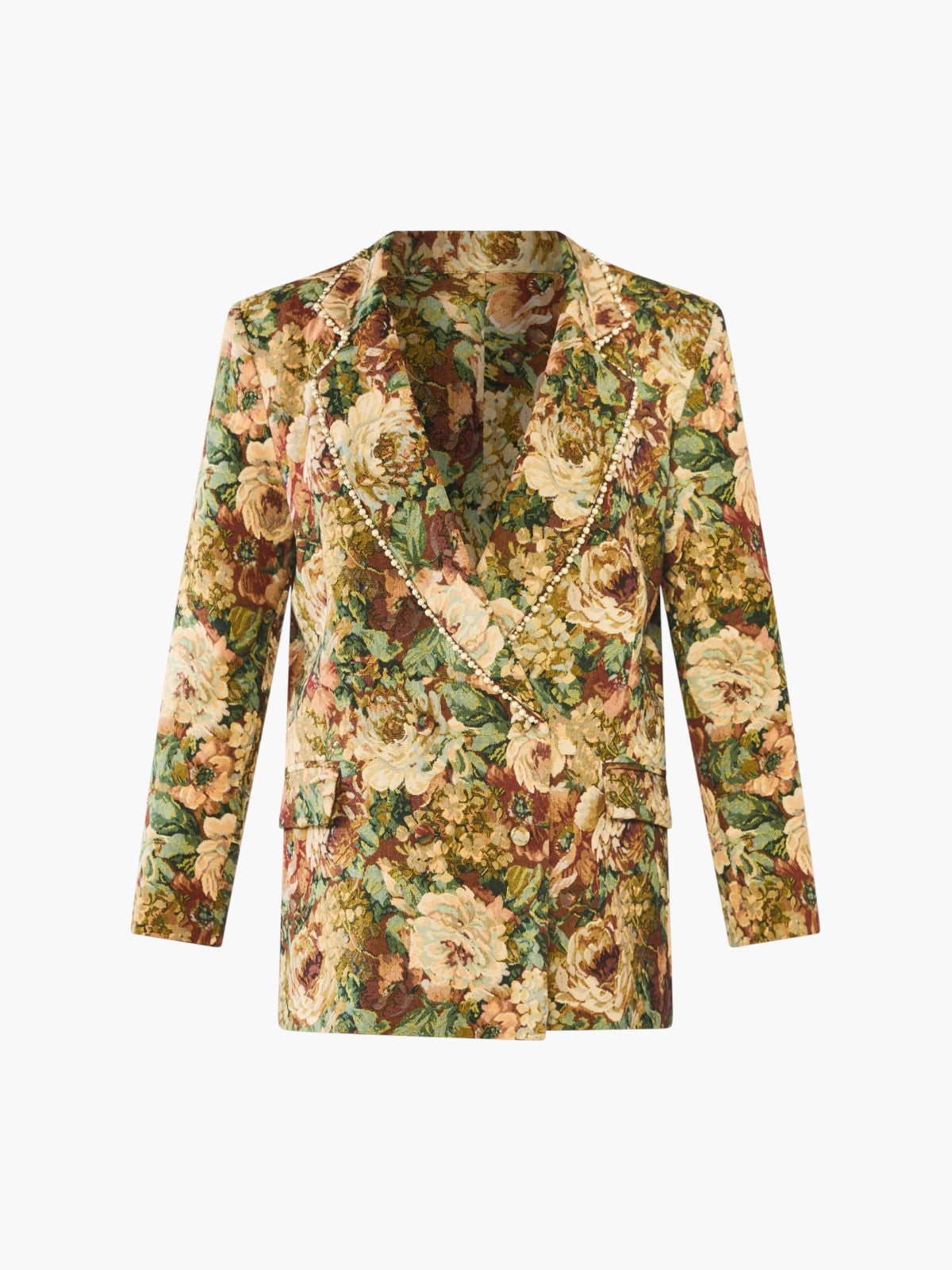 Meredith Blazer | Flora Floral Jacquard