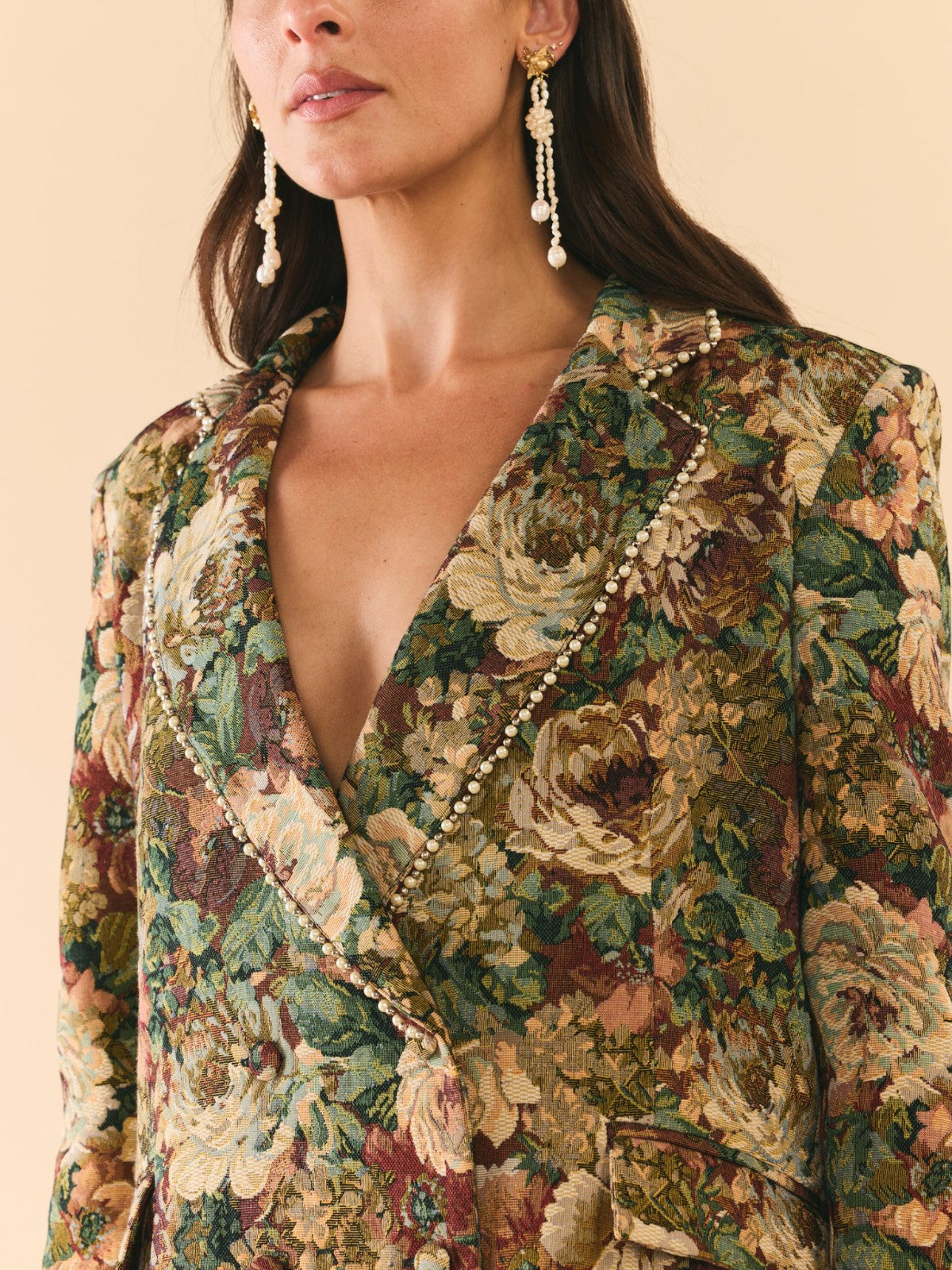 Meredith Blazer | Flora Floral Jacquard Meredith Blazer | Flora Floral Jacquard